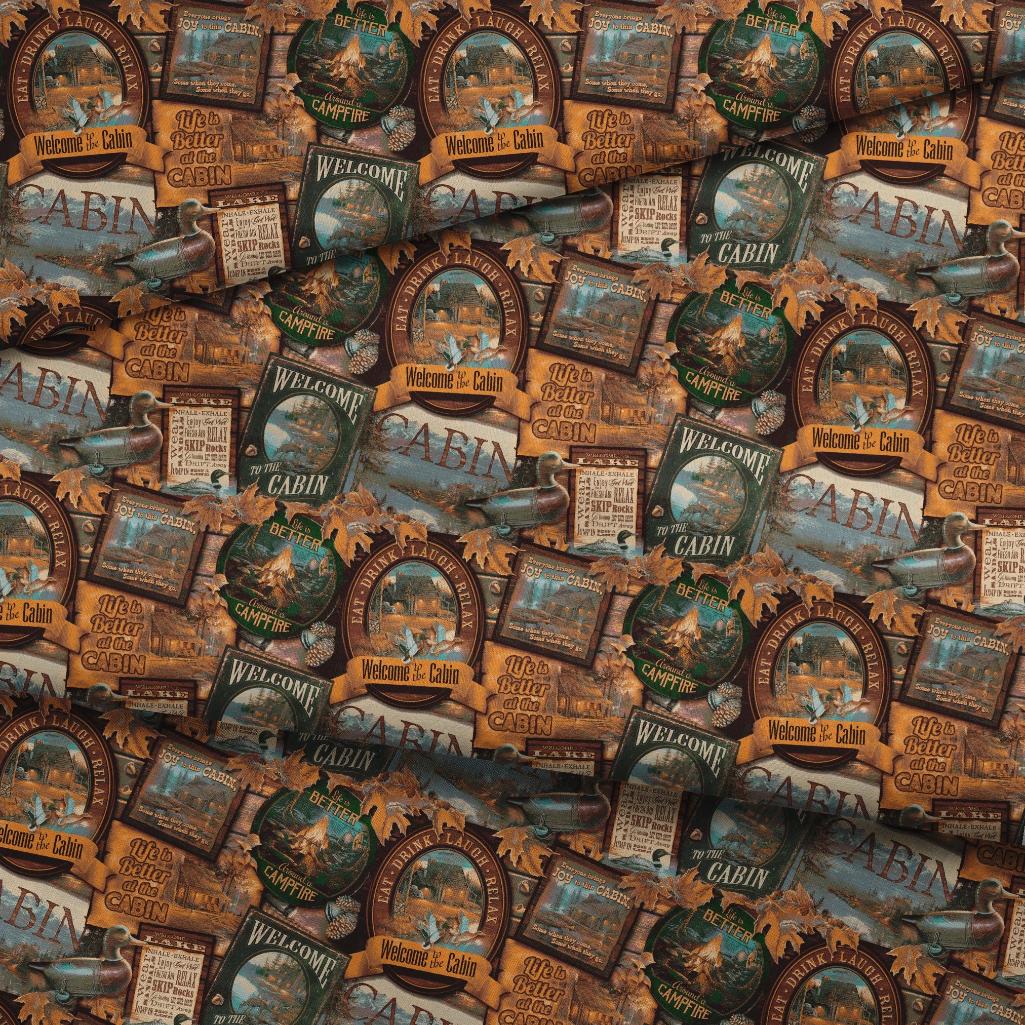  fabric fold mockup