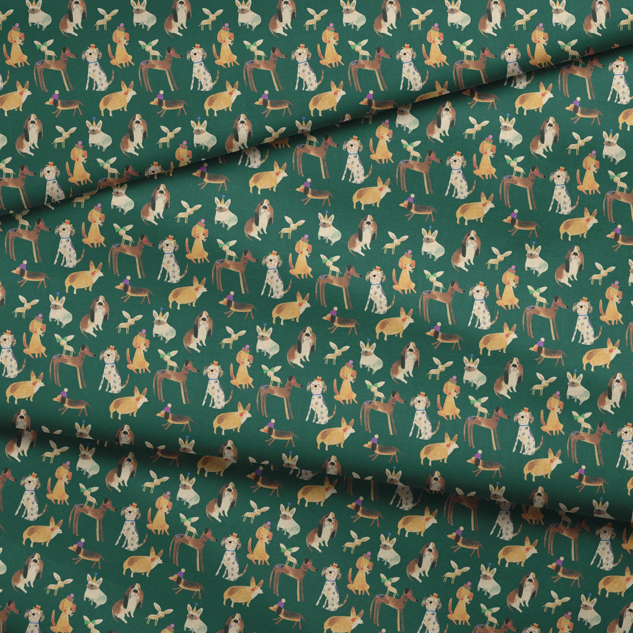  fabric fold mockup