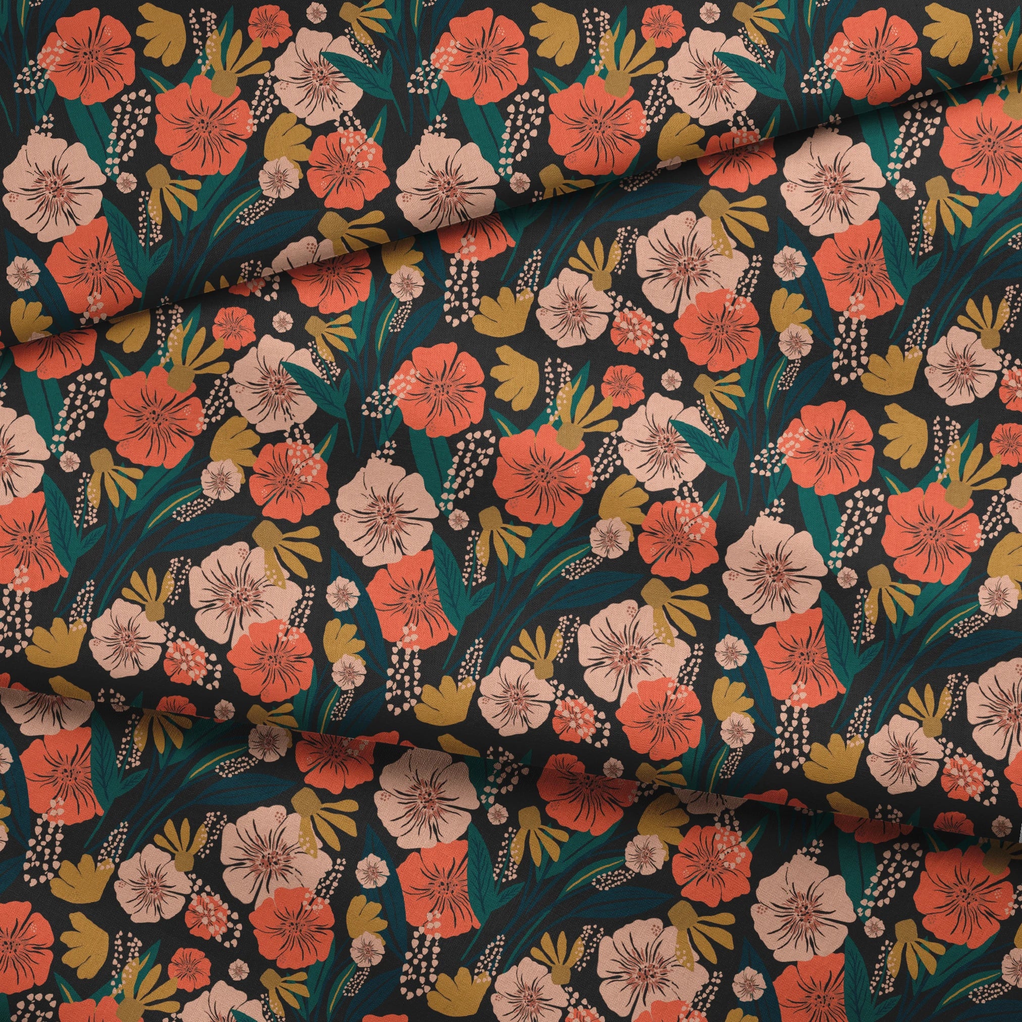  fabric fold mockup