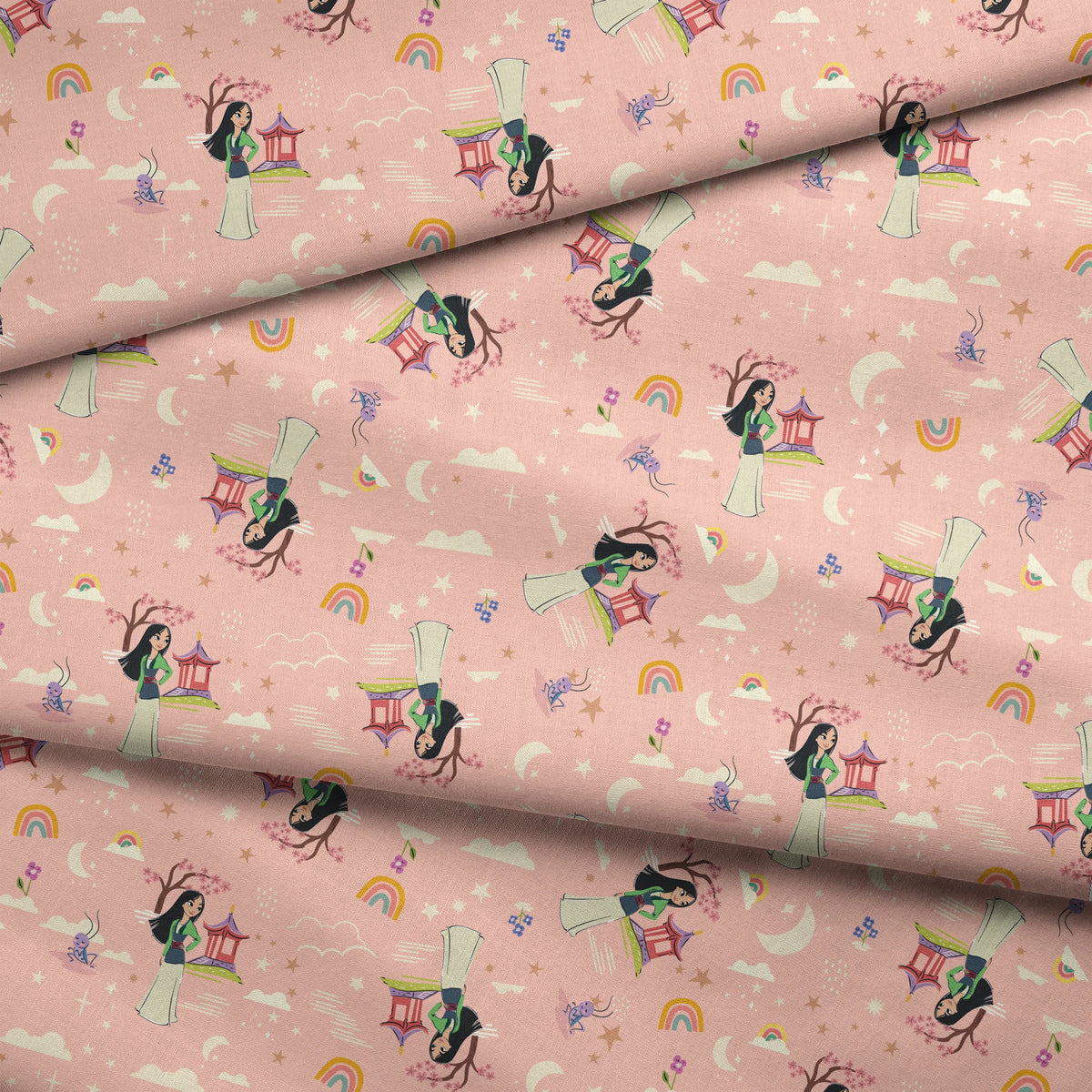  fabric fold mockup