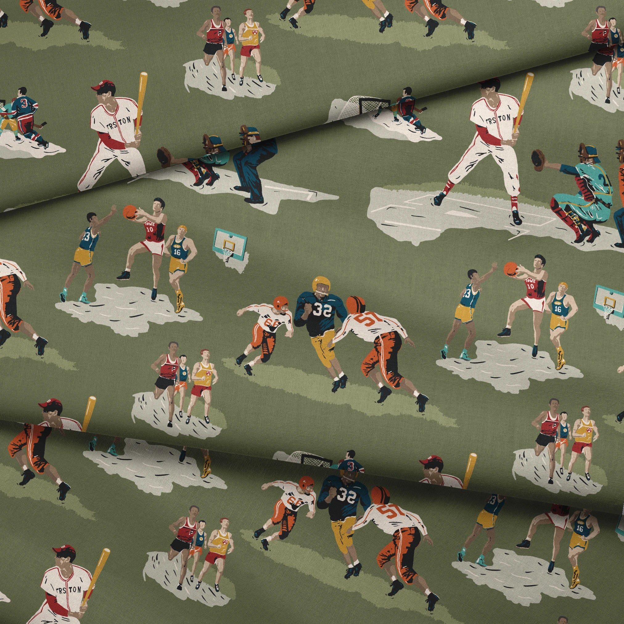  fabric fold mockup