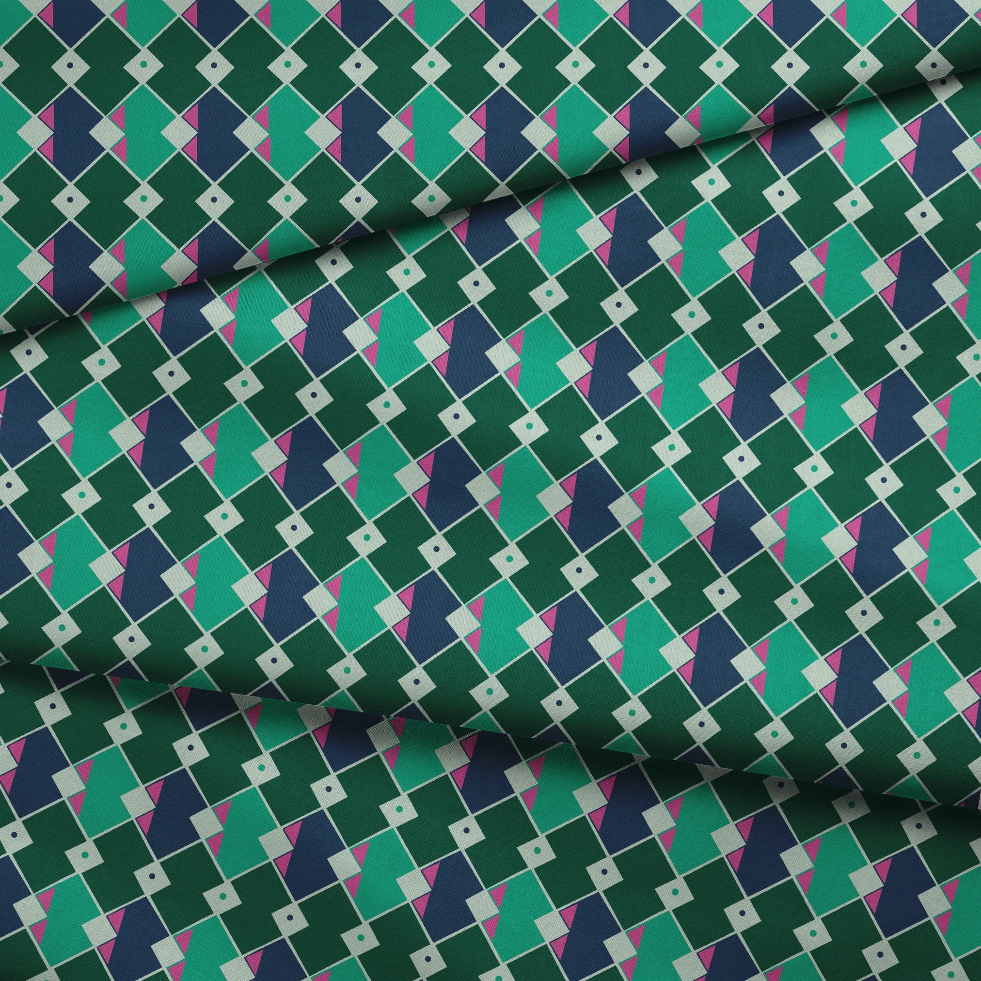  fabric fold mockup