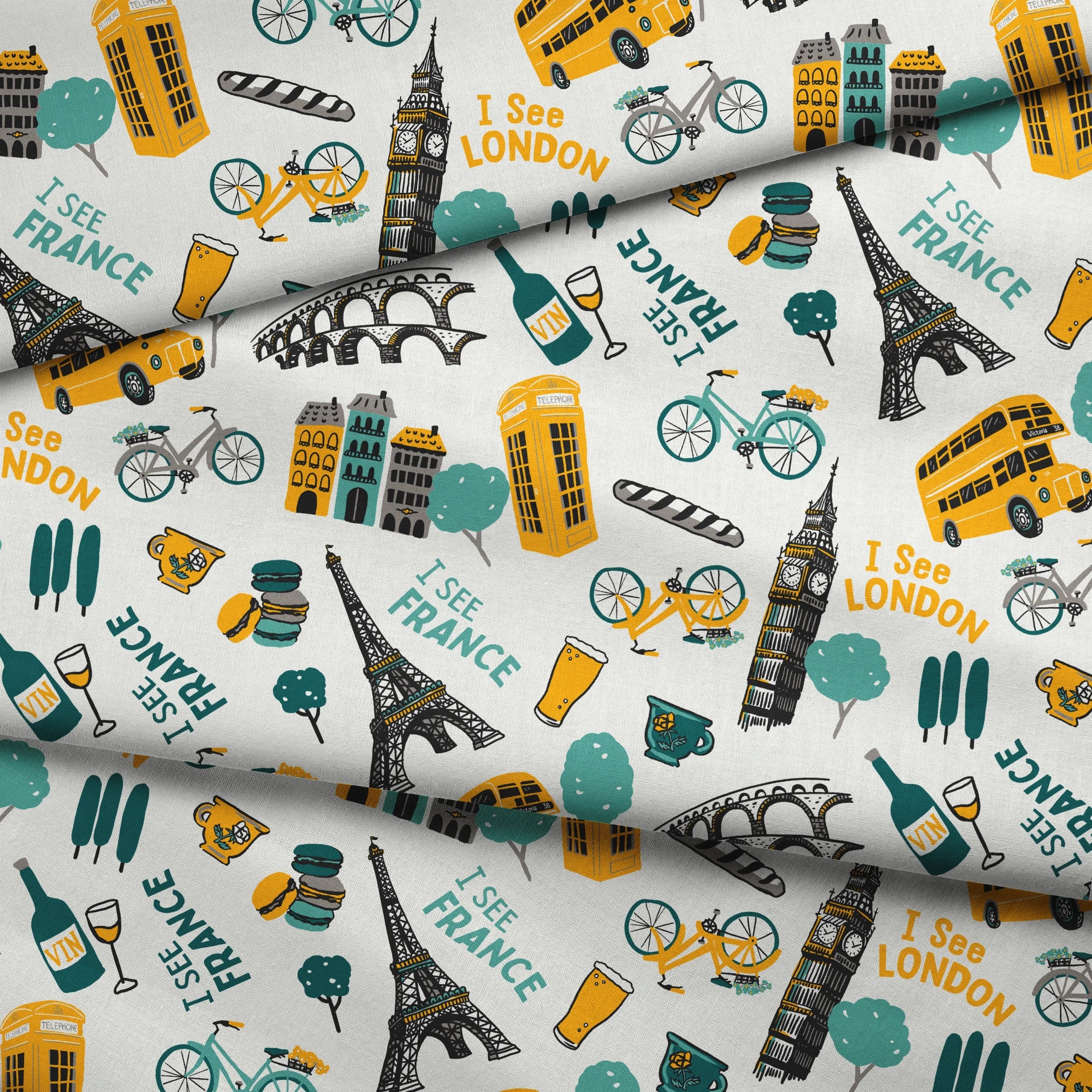  fabric fold mockup