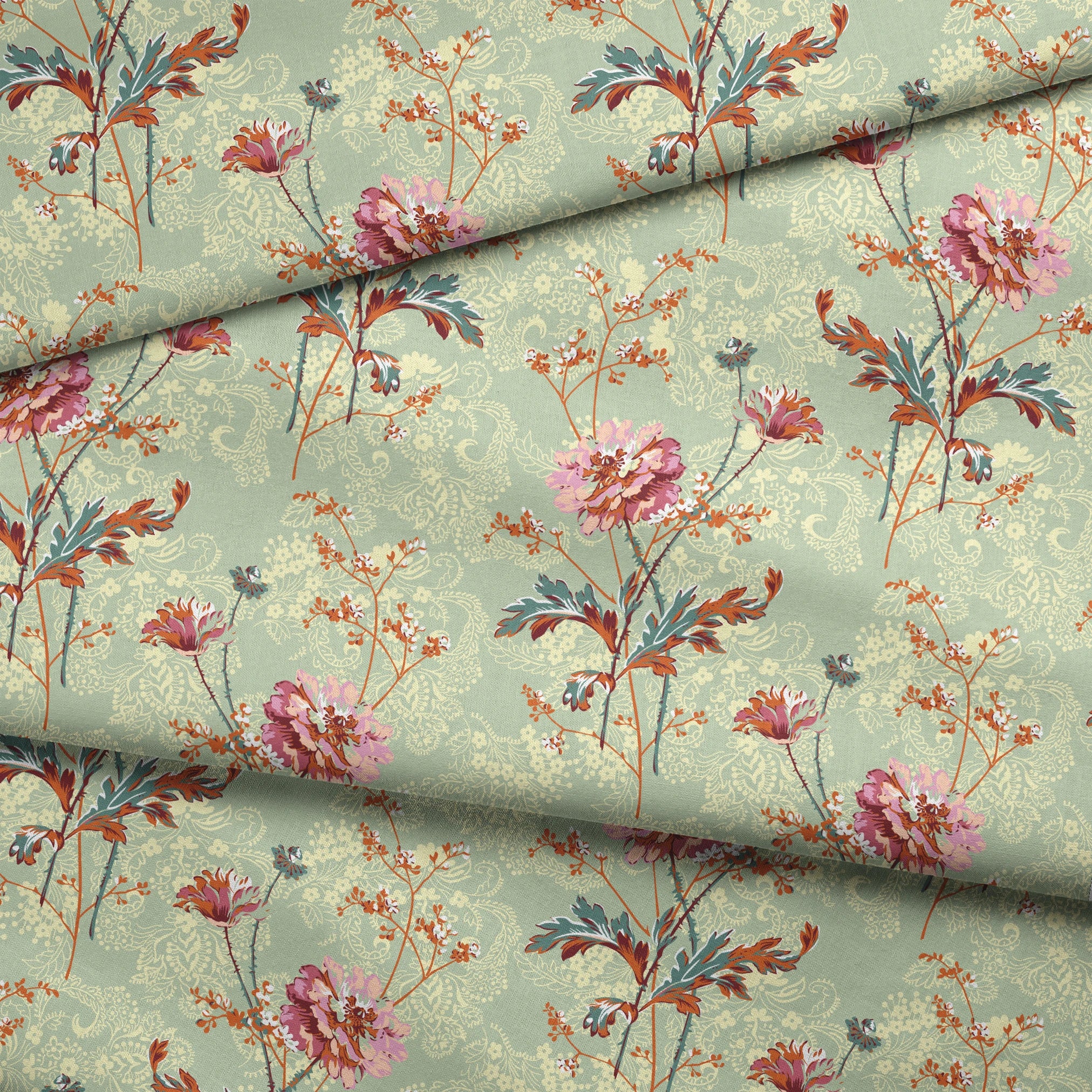  fabric fold mockup
