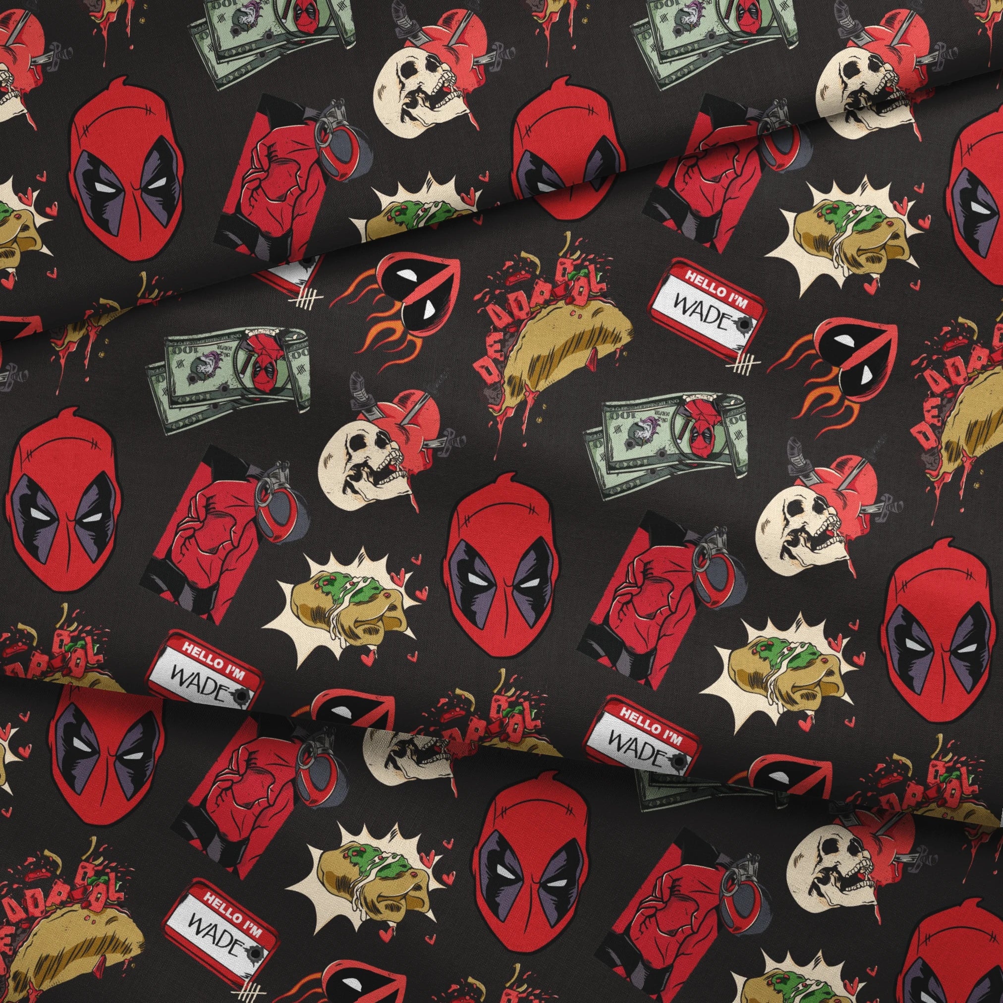  fabric fold mockup
