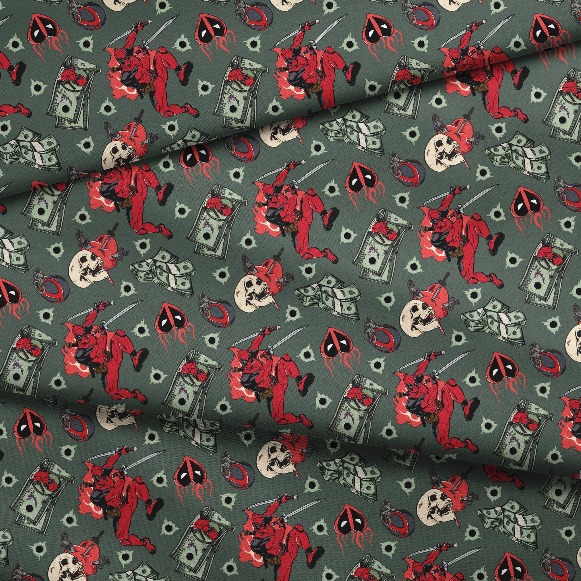  fabric fold mockup