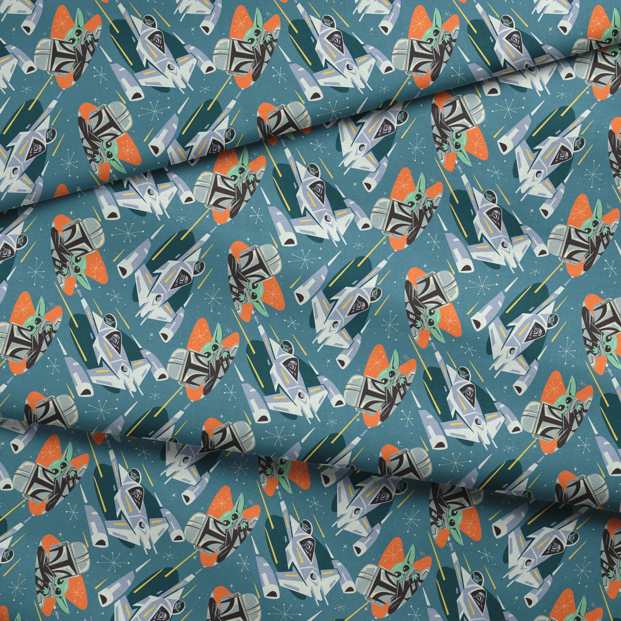  fabric fold mockup