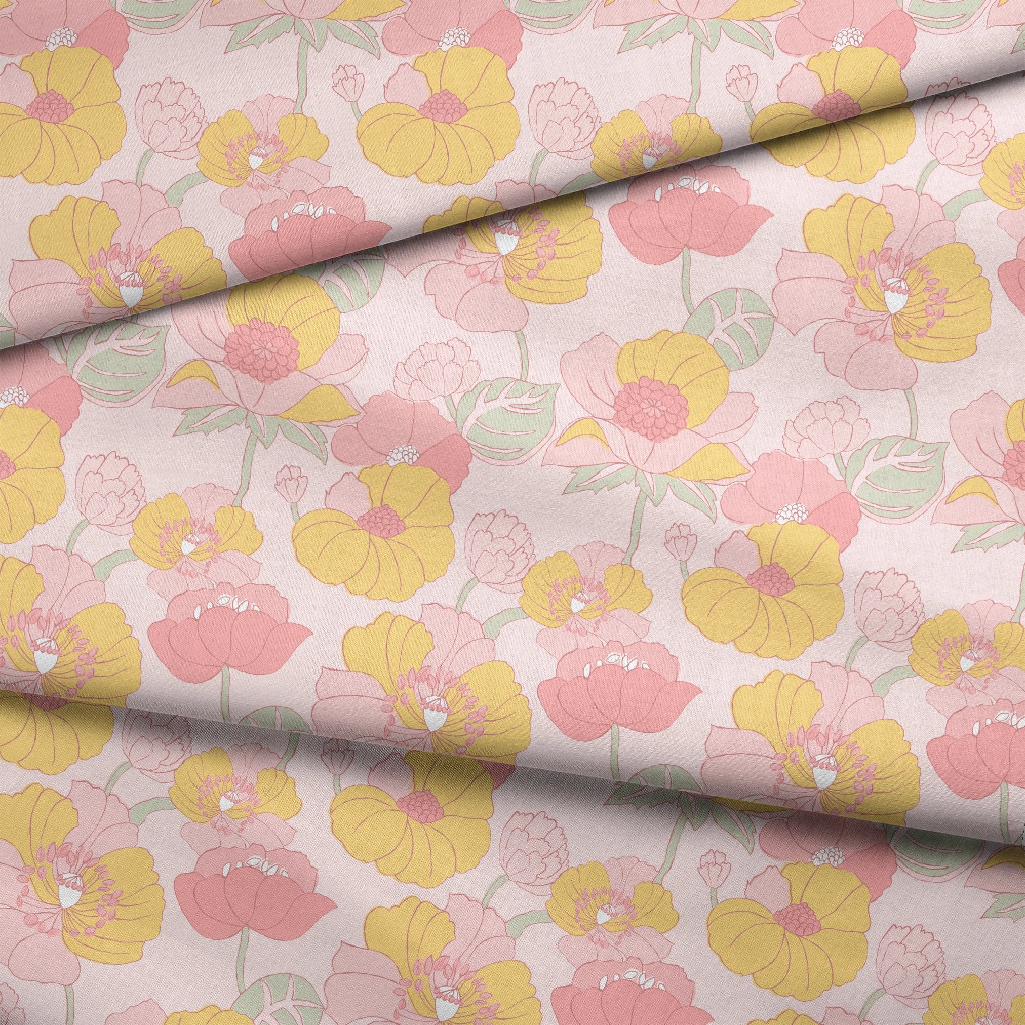  fabric fold mockup