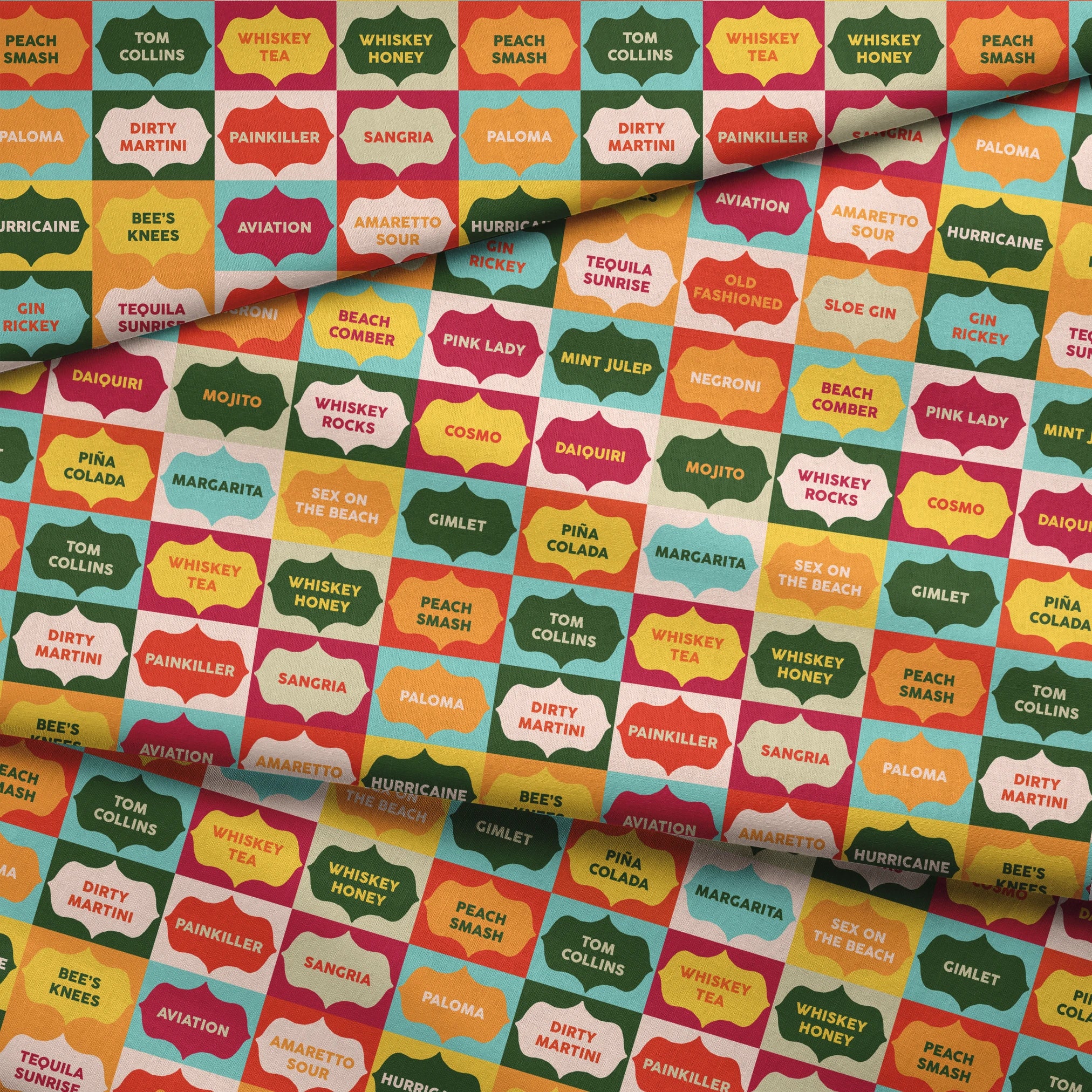  fabric fold mockup