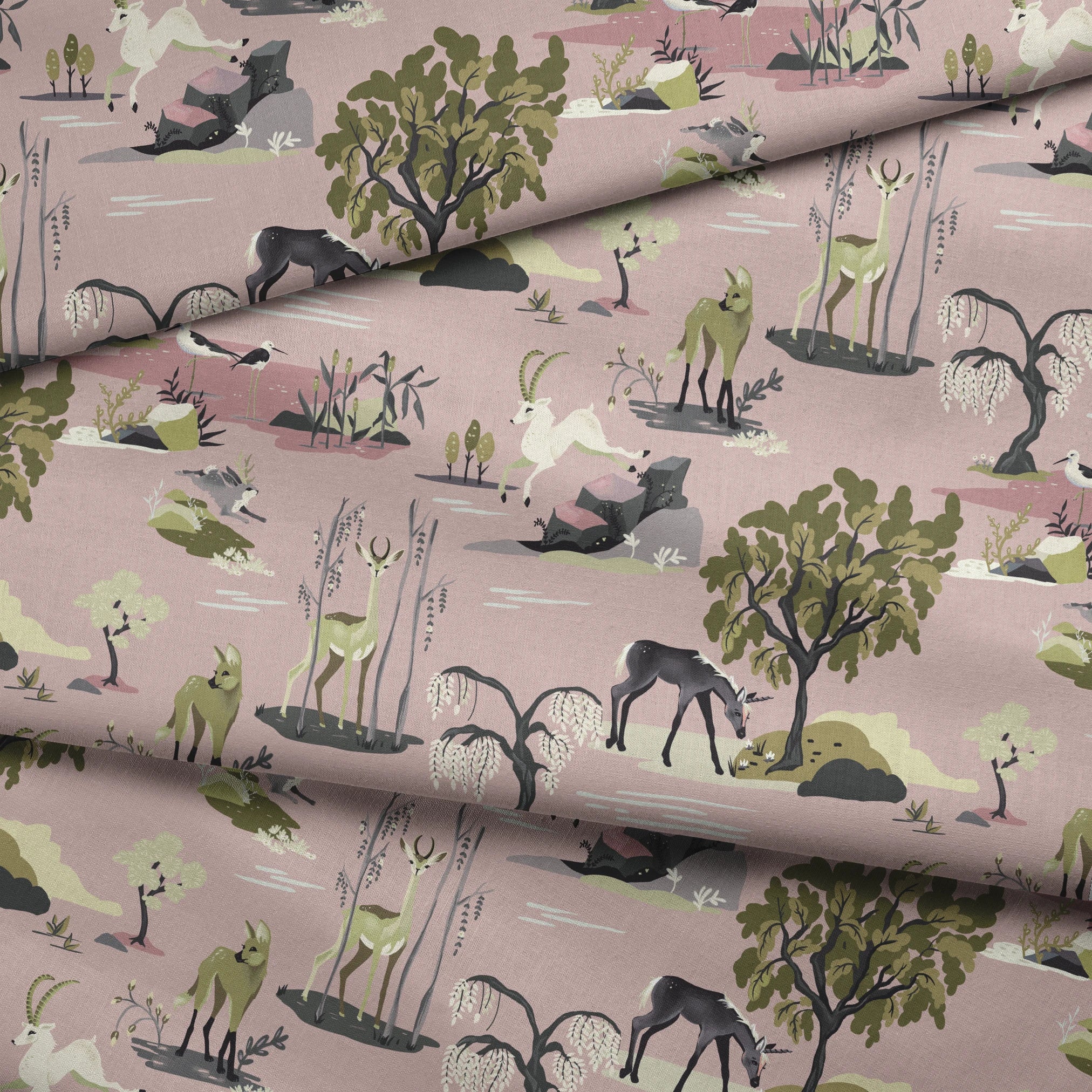  fabric fold mockup