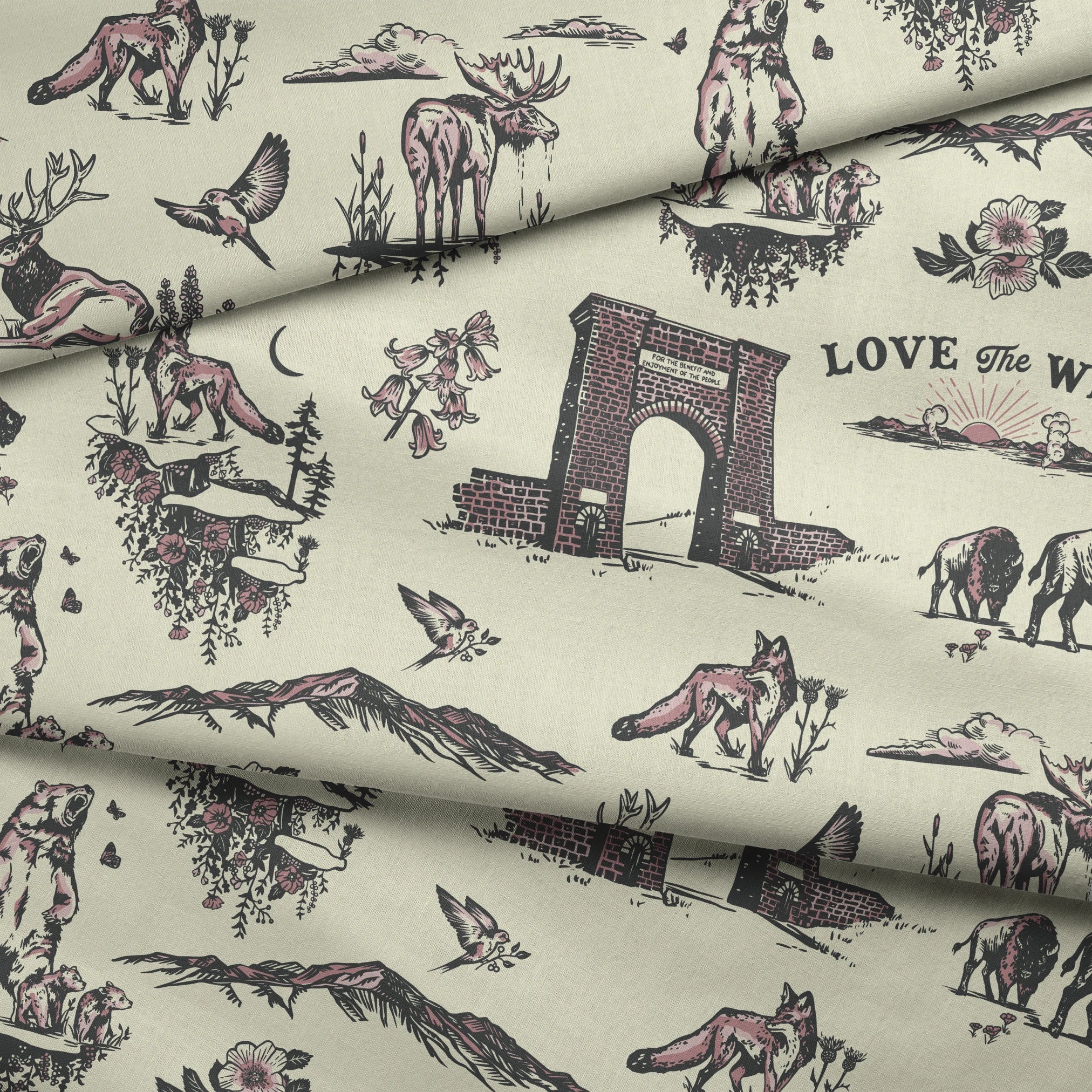  fabric fold mockup