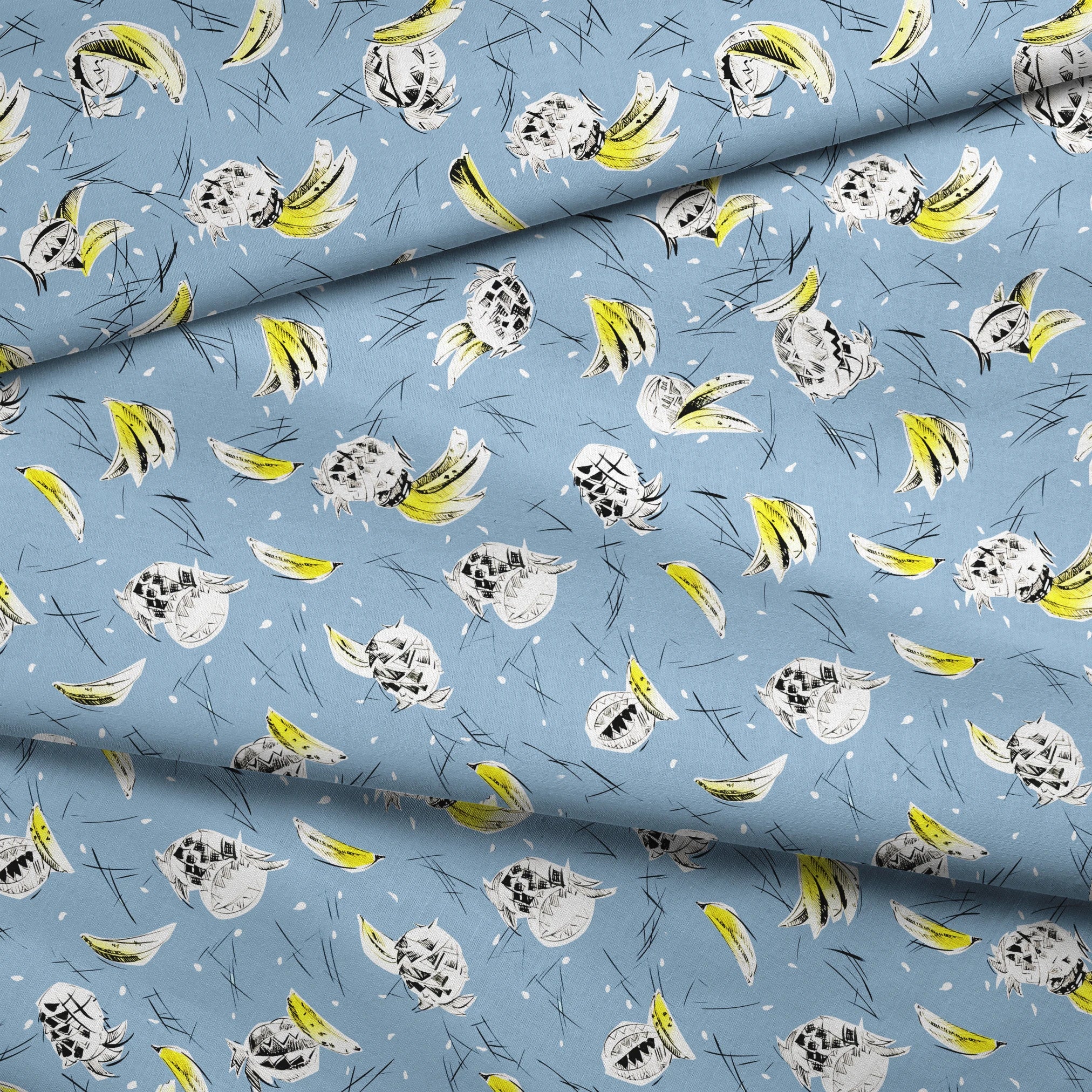  fabric fold mockup