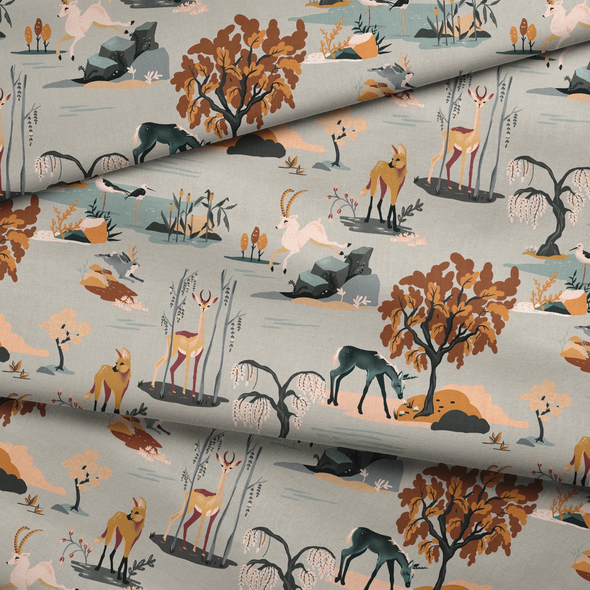  fabric fold mockup