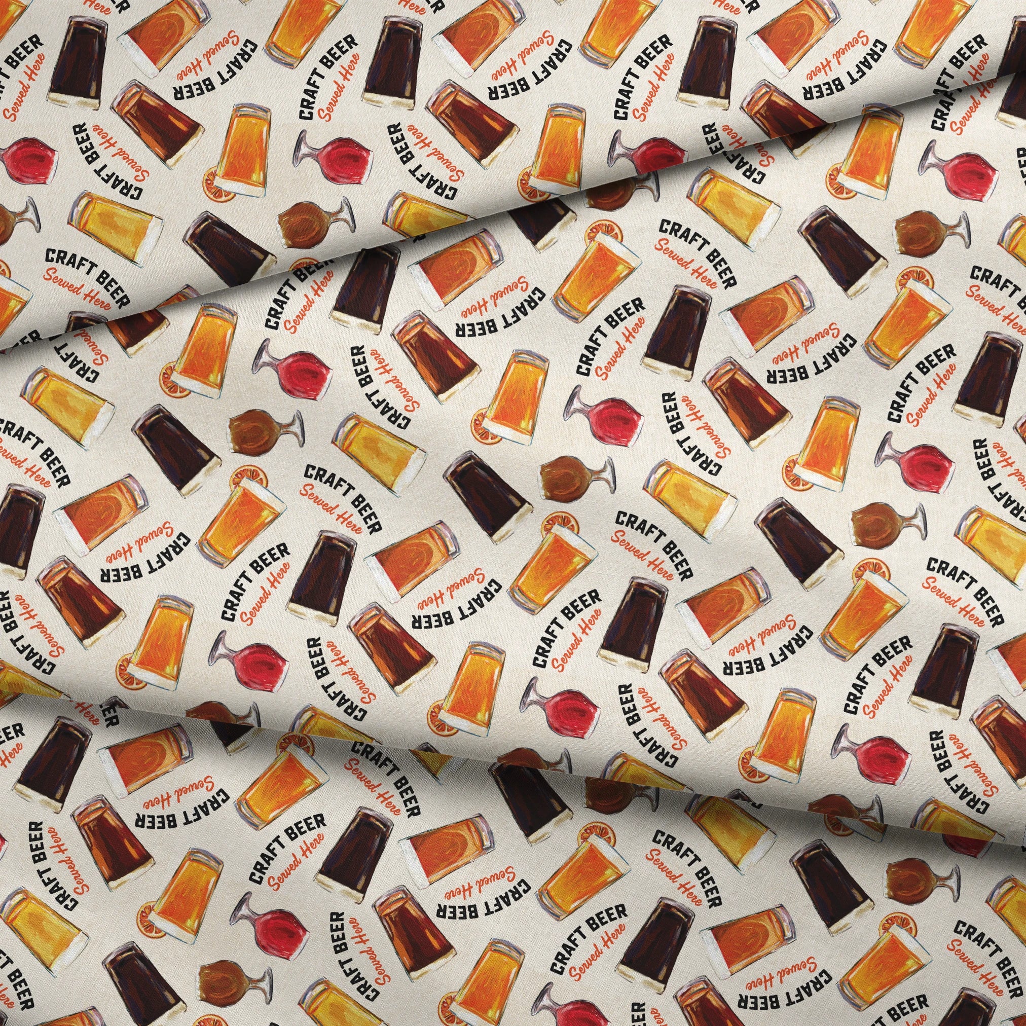  fabric fold mockup