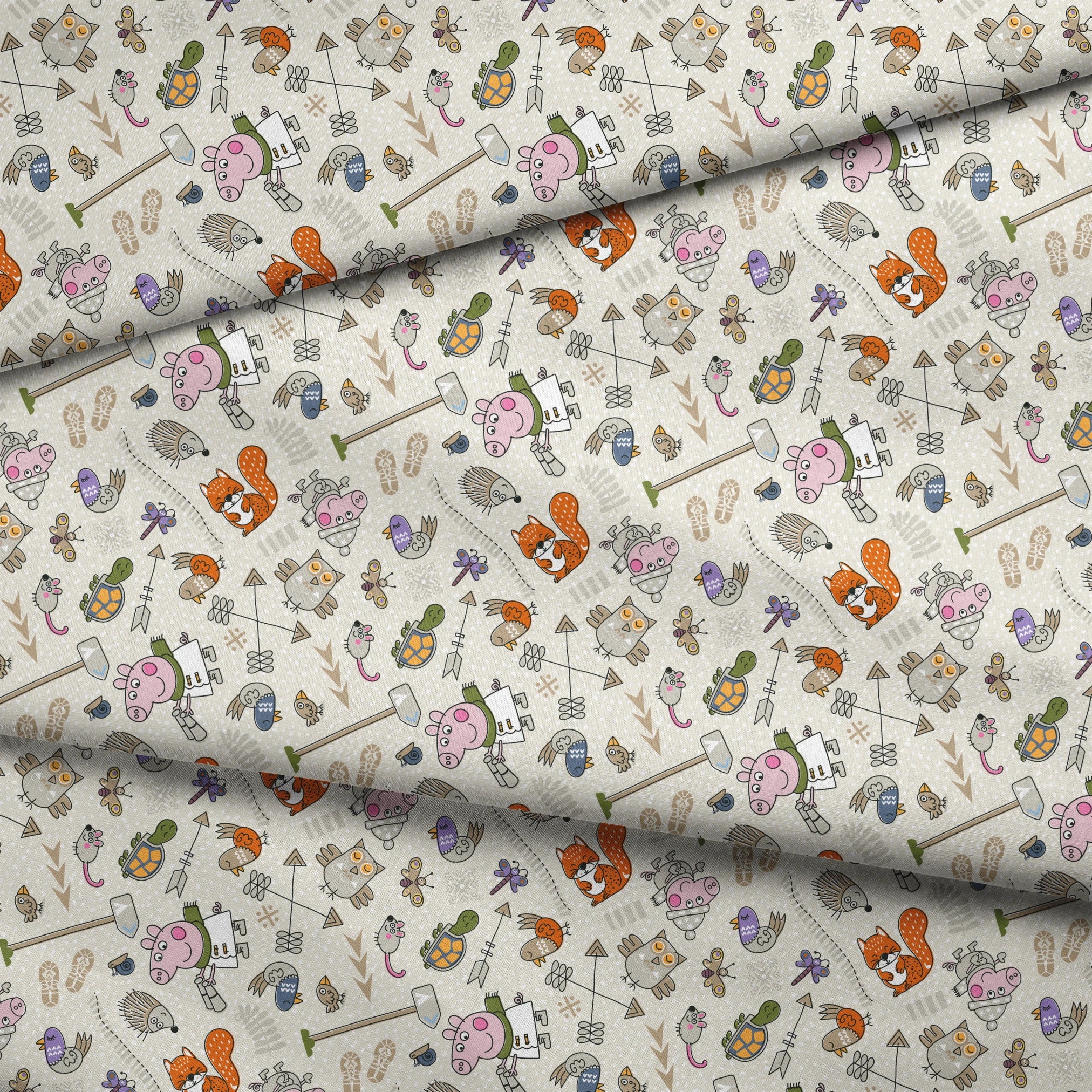  fabric fold mockup