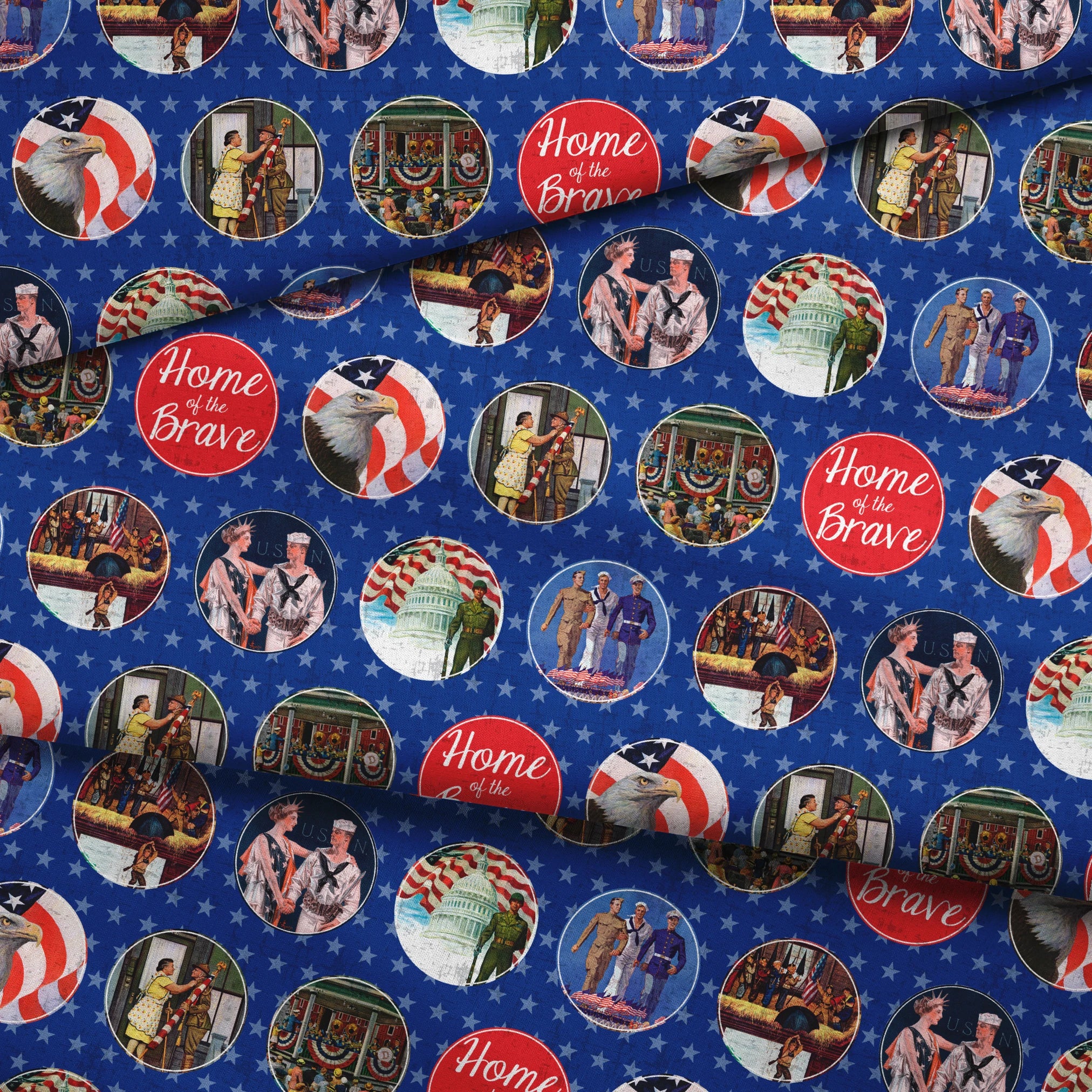  fabric fold mockup