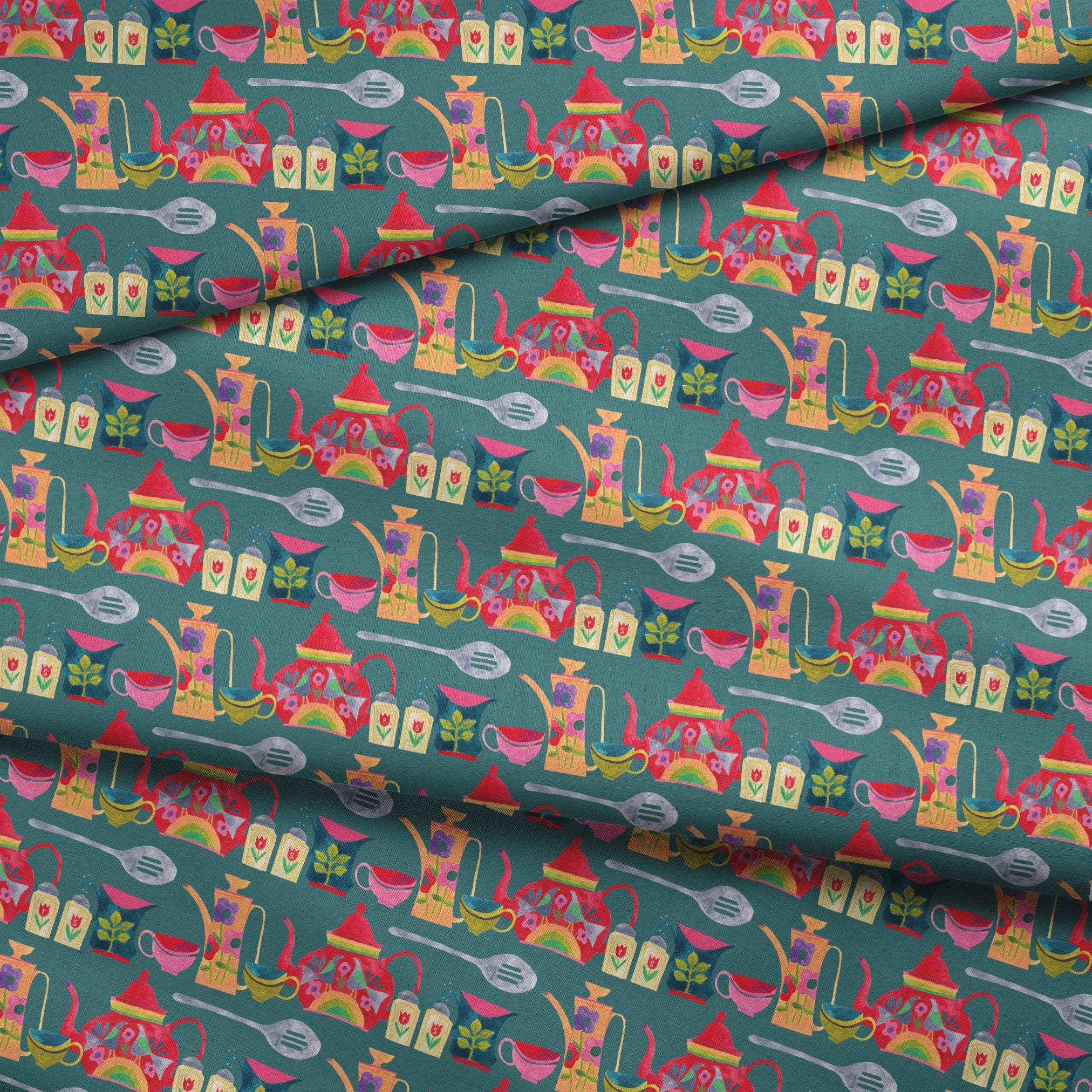  fabric fold mockup