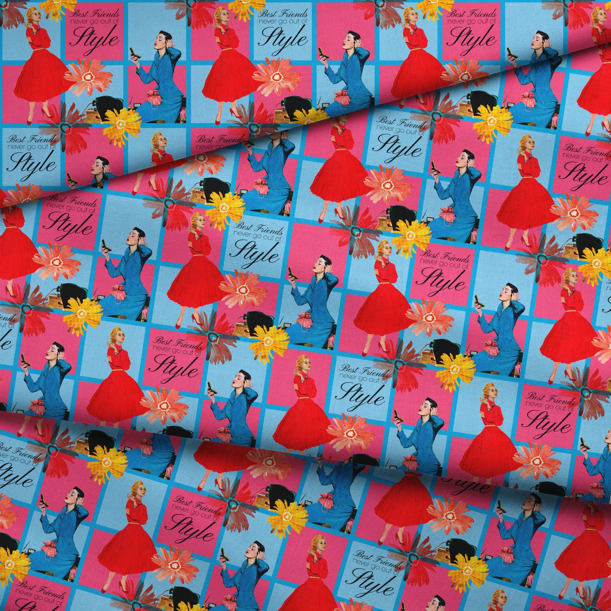  fabric fold mockup