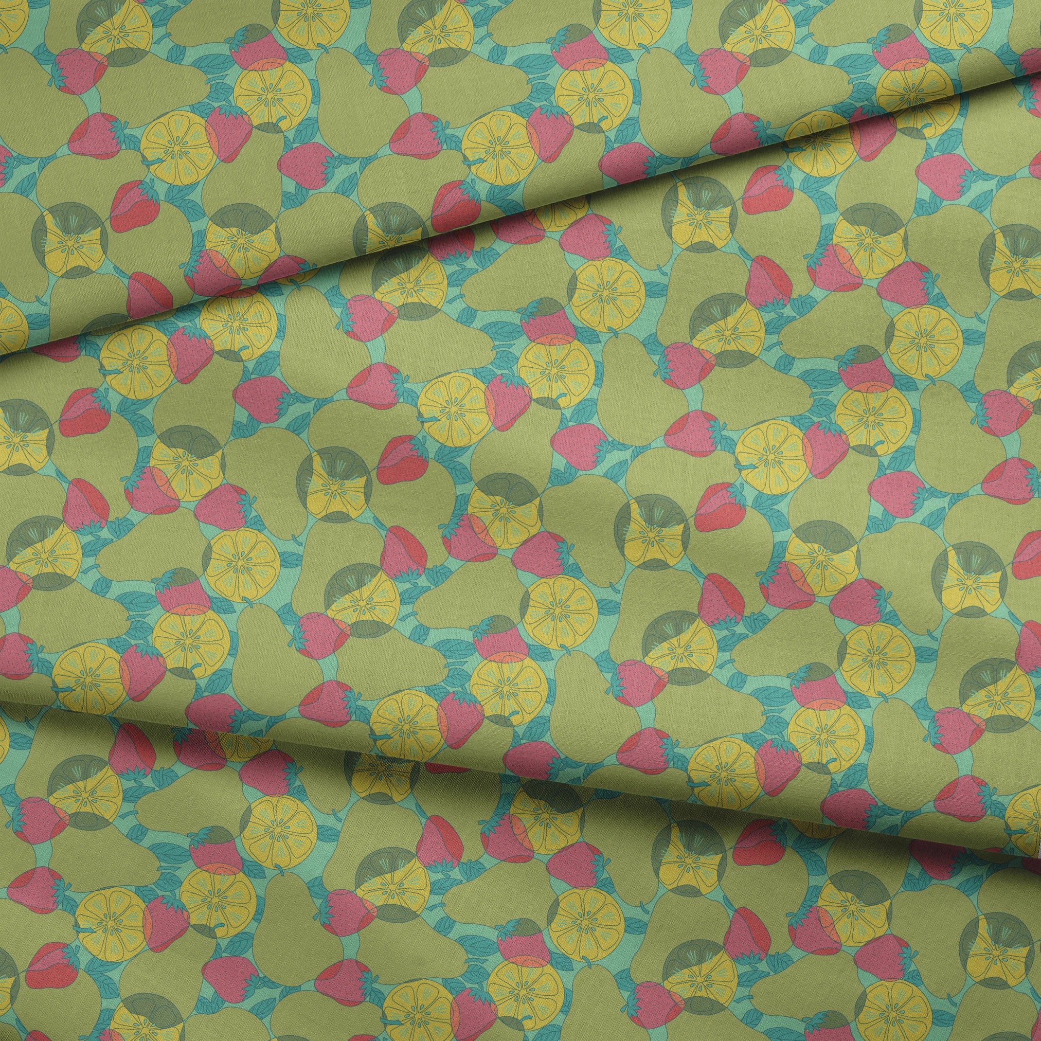  fabric fold mockup