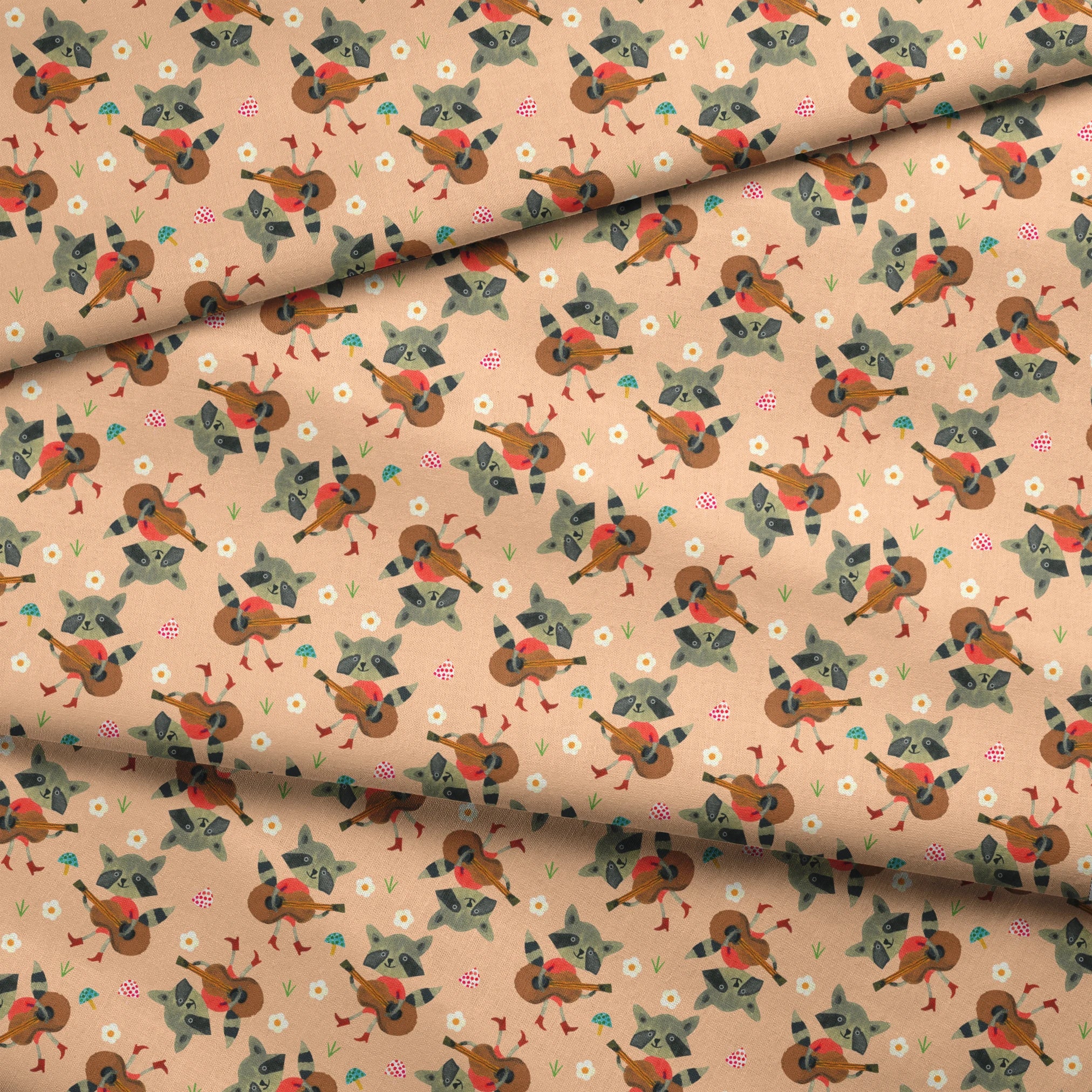  fabric fold mockup
