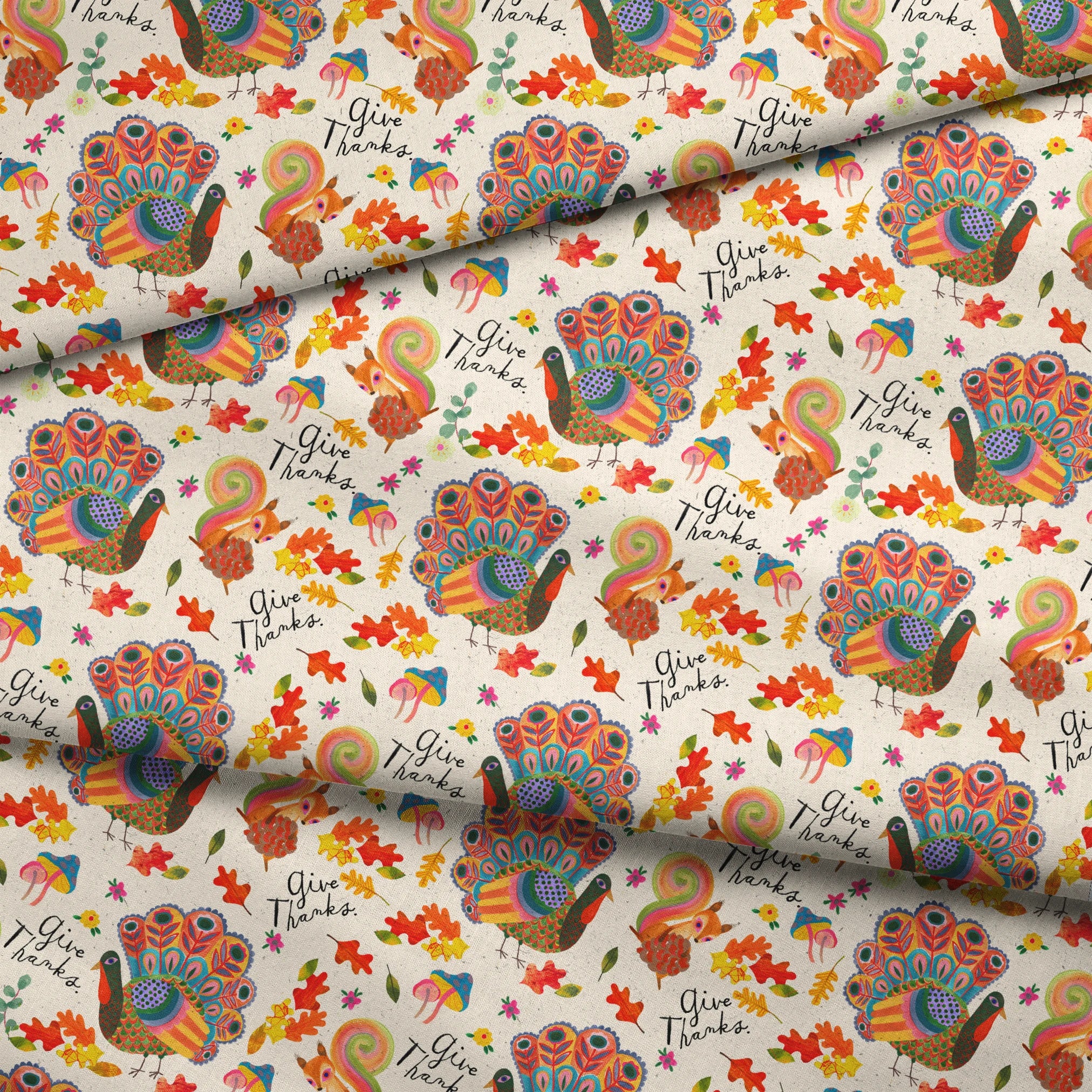  fabric fold mockup