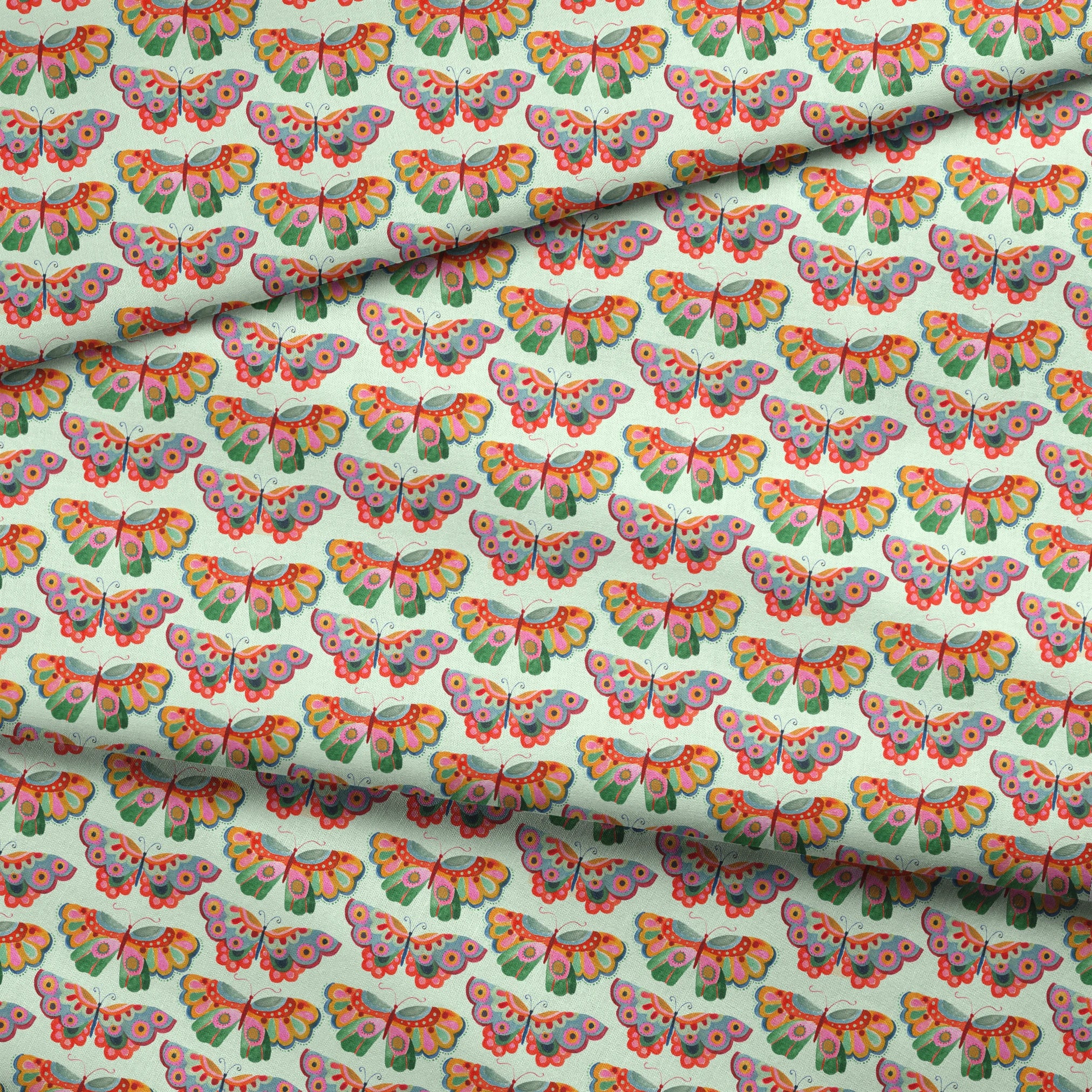  fabric fold mockup