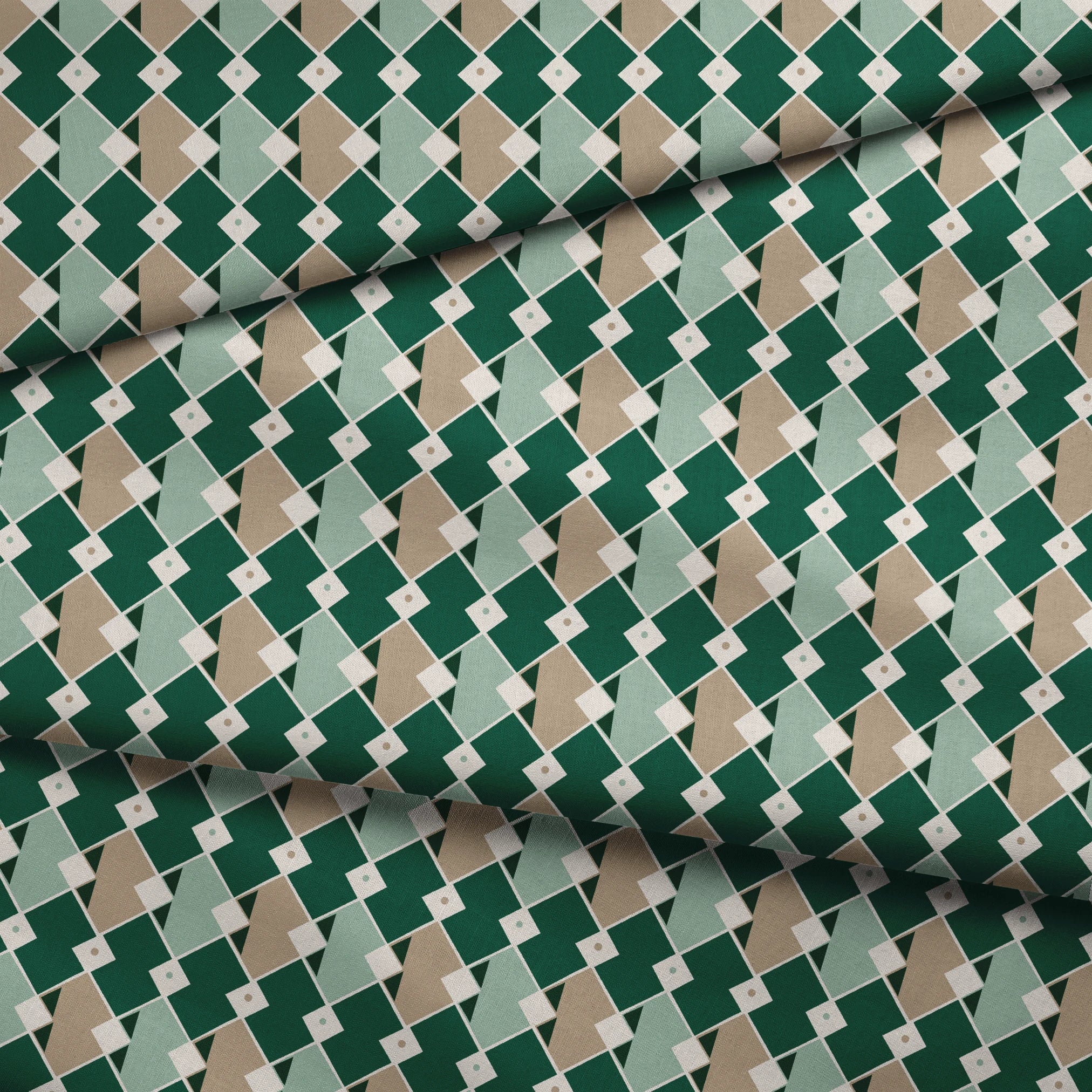  fabric fold mockup