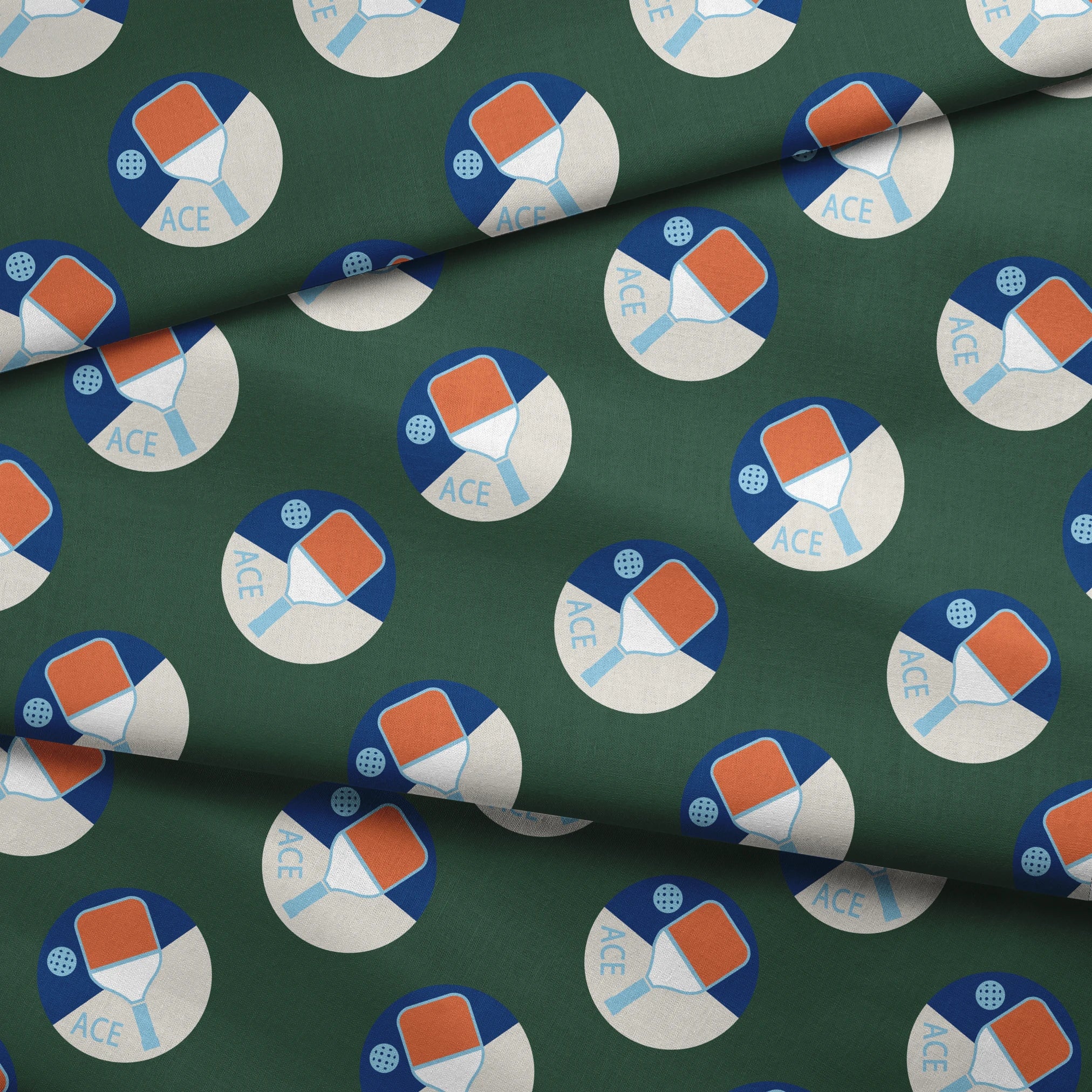  fabric fold mockup
