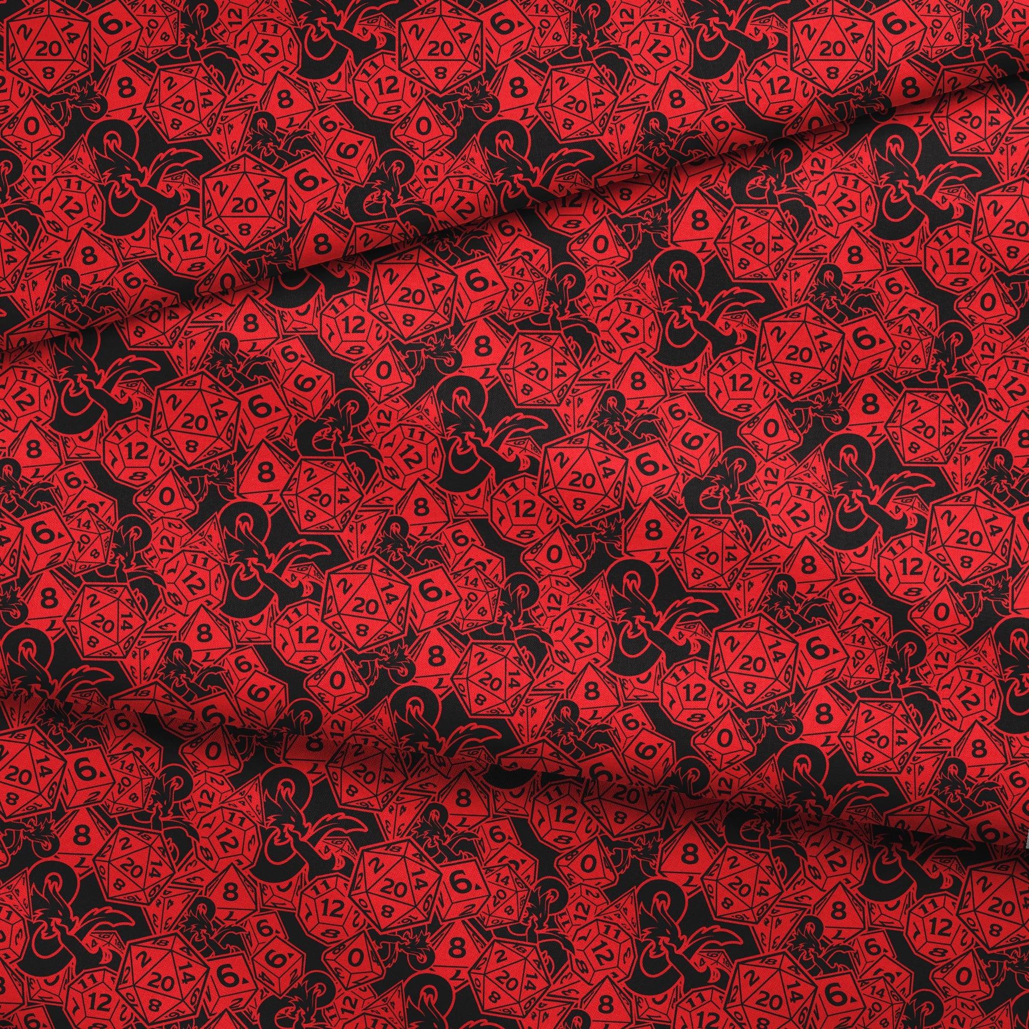  fabric fold mockup