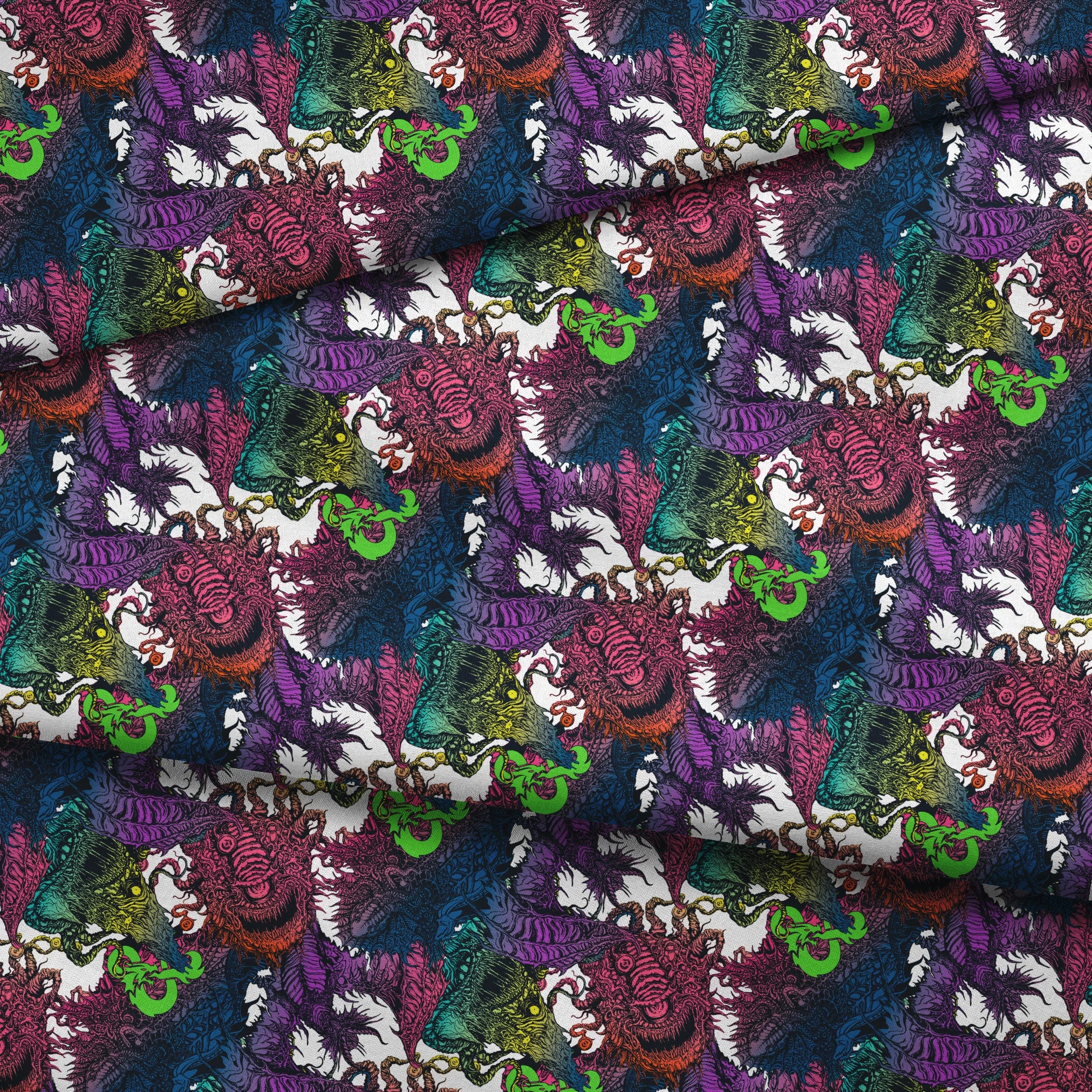  fabric fold mockup