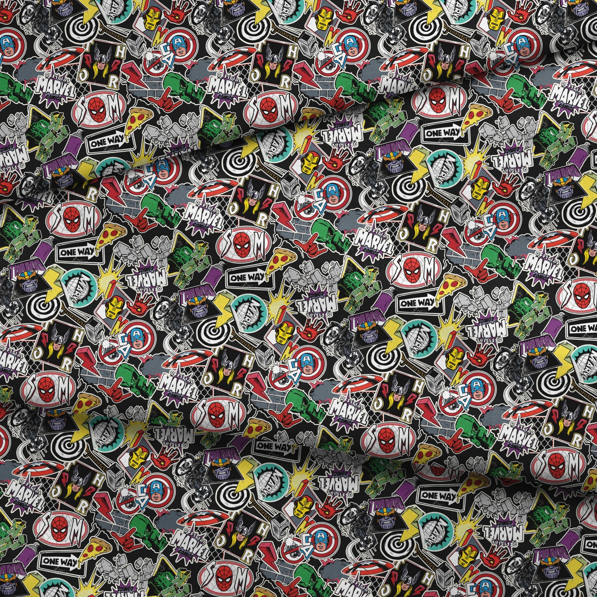  fabric fold mockup