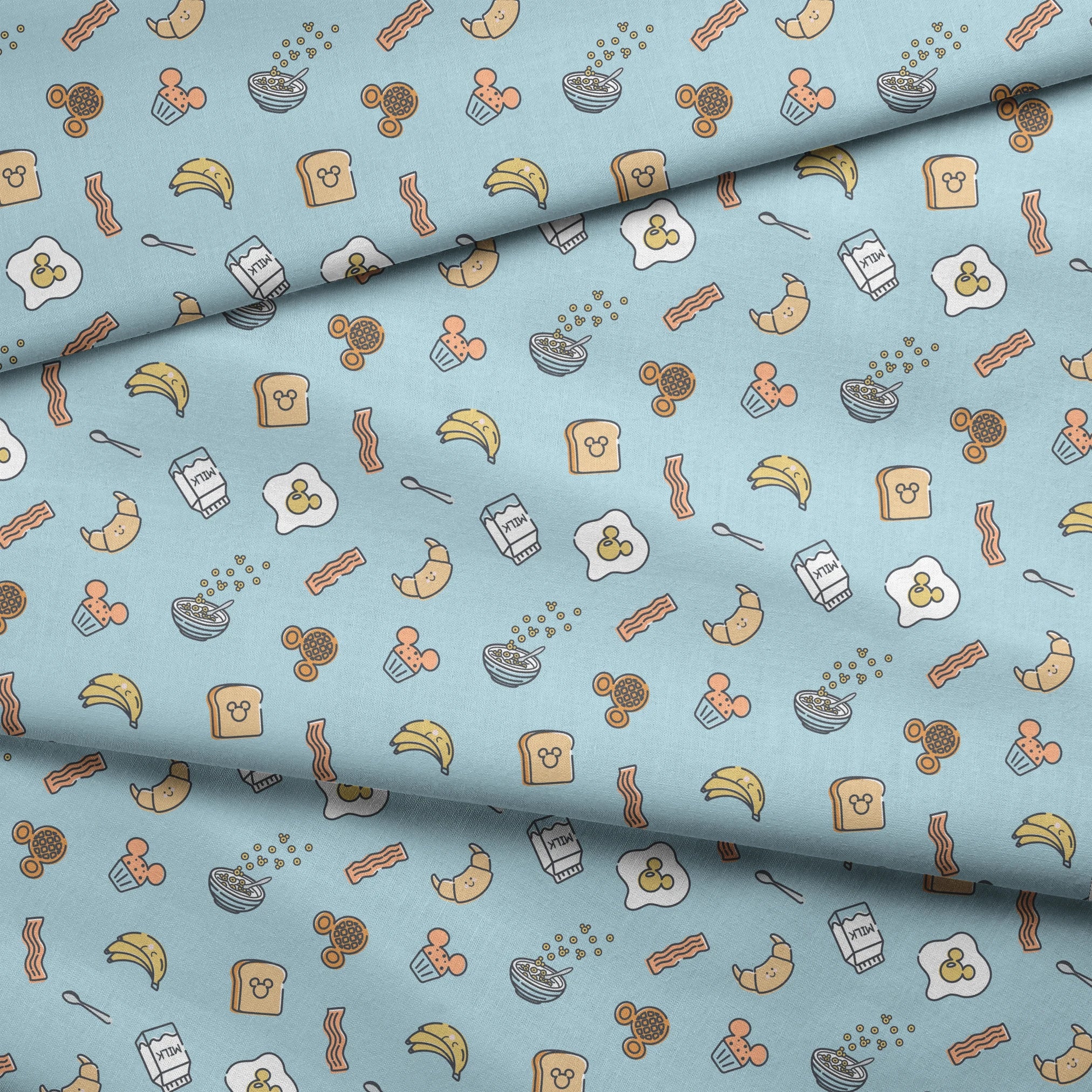  fabric fold mockup