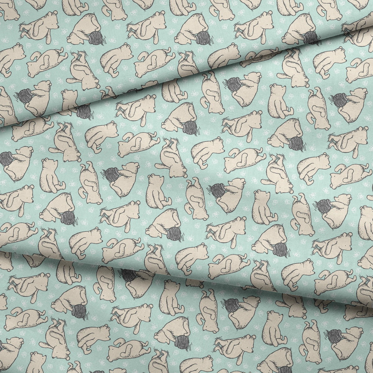  fabric fold mockup