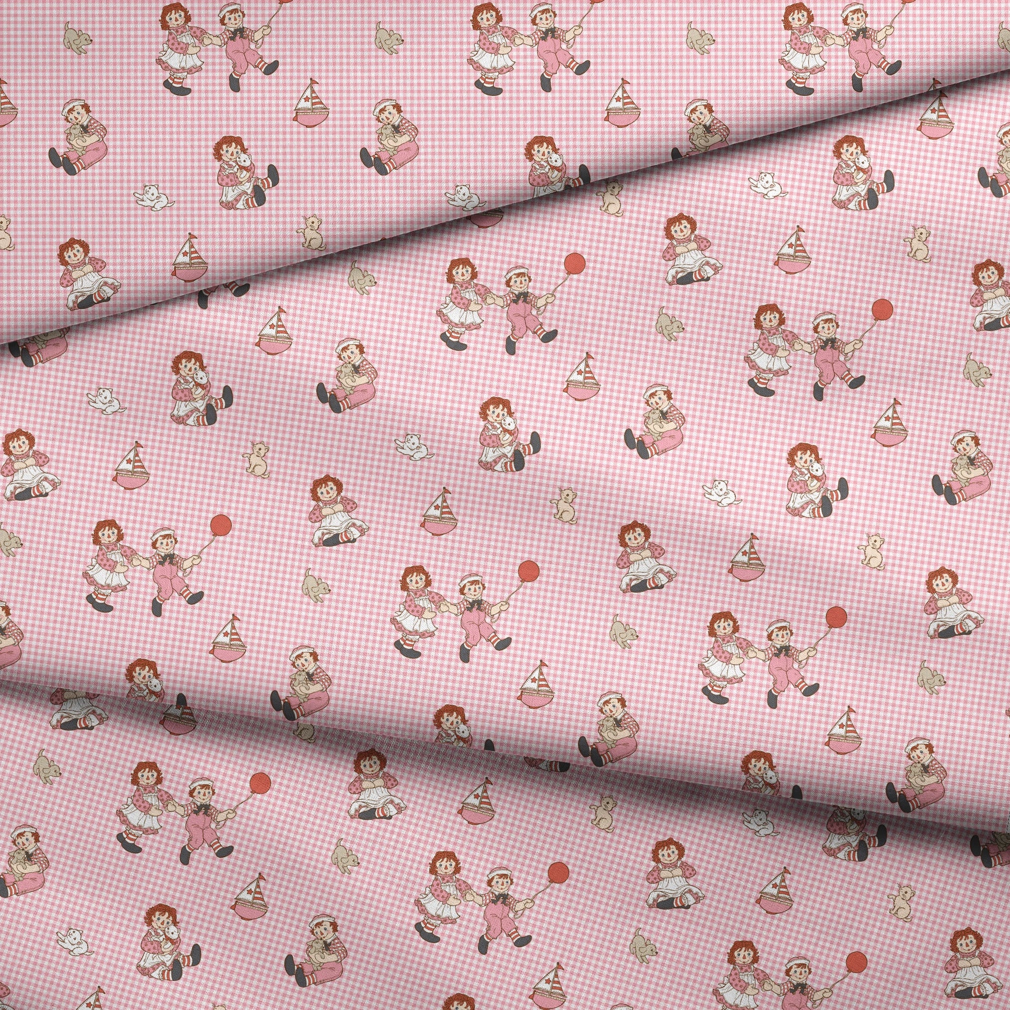  fabric fold mockup