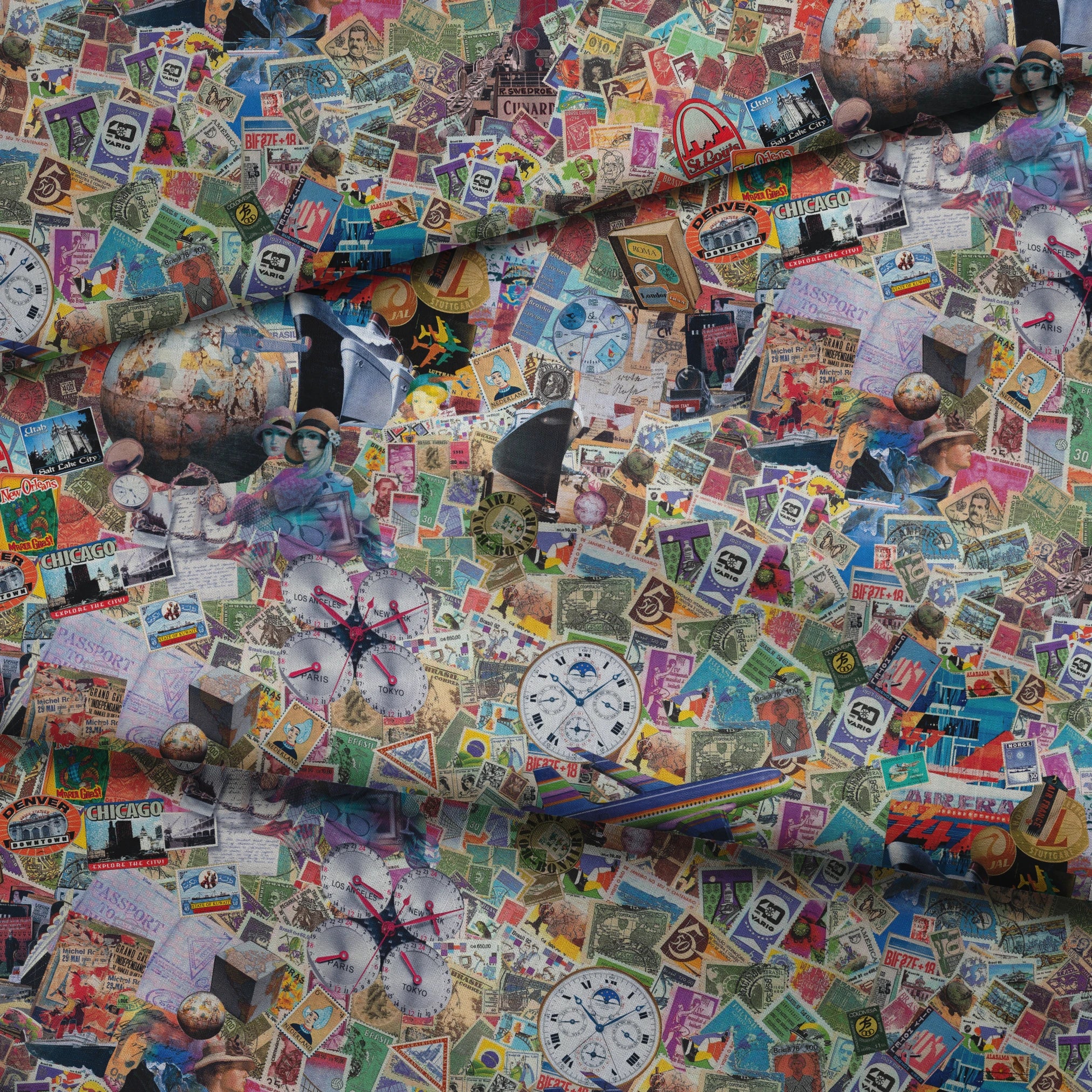 fabric fold mockup