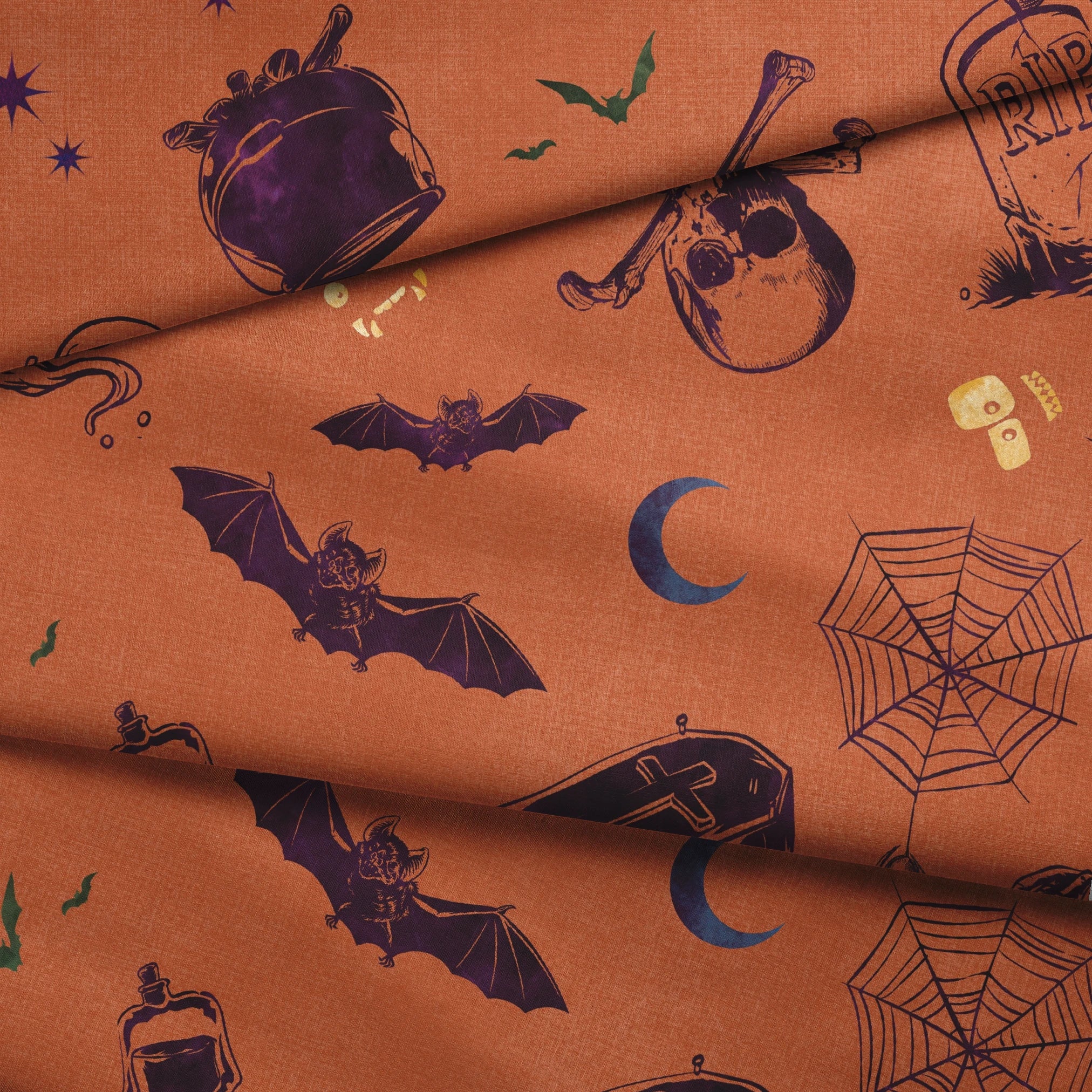  fabric fold mockup