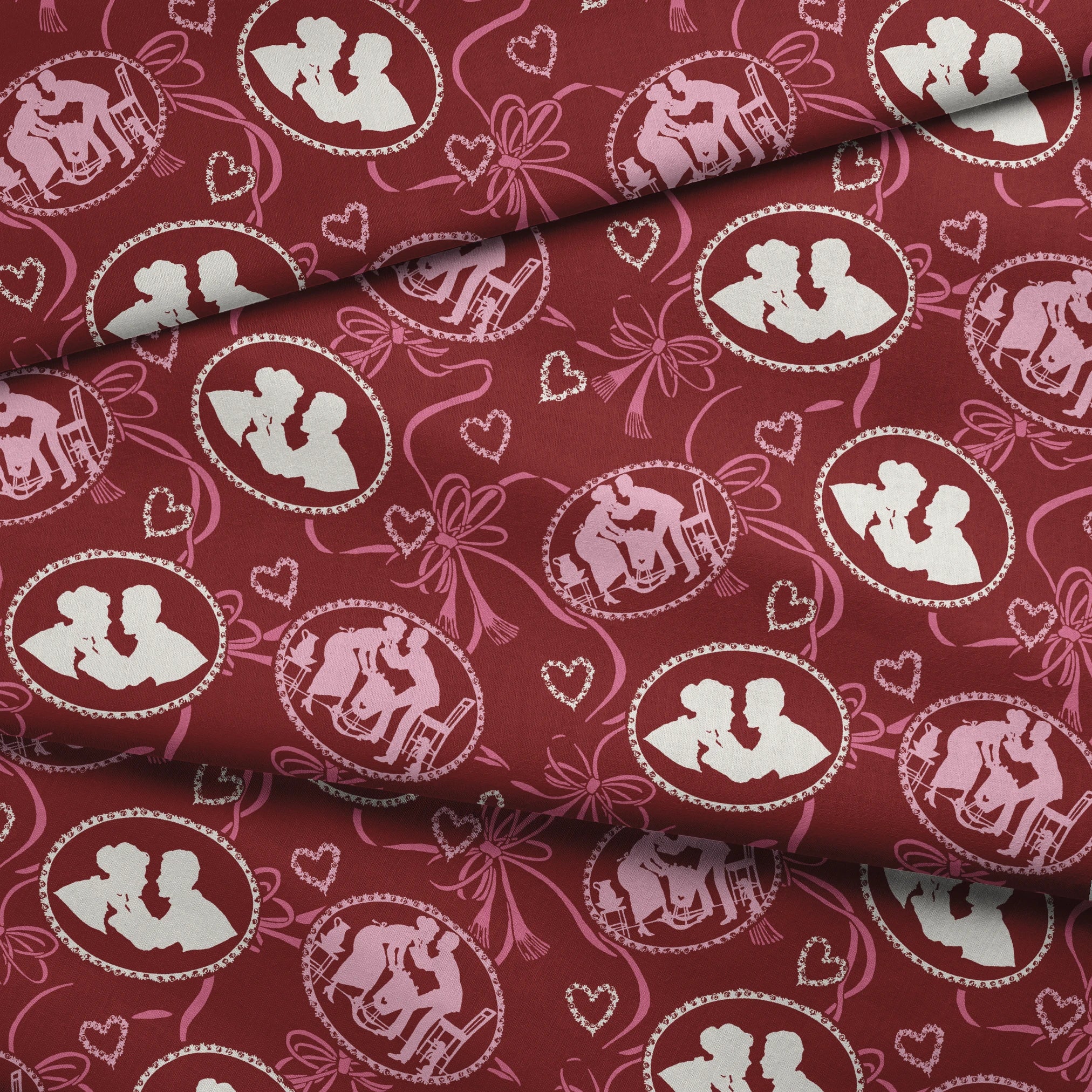  fabric fold mockup