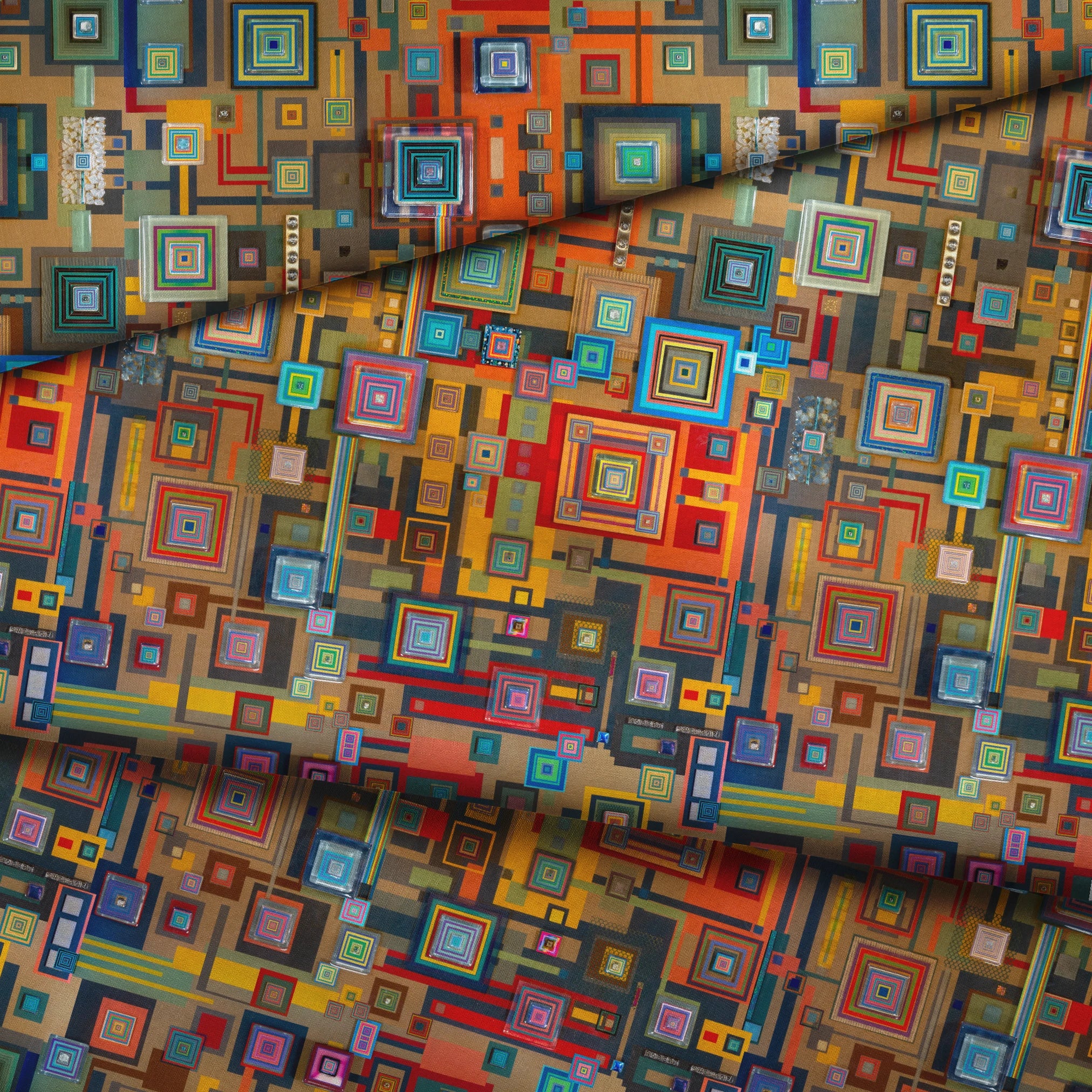  fabric fold mockup