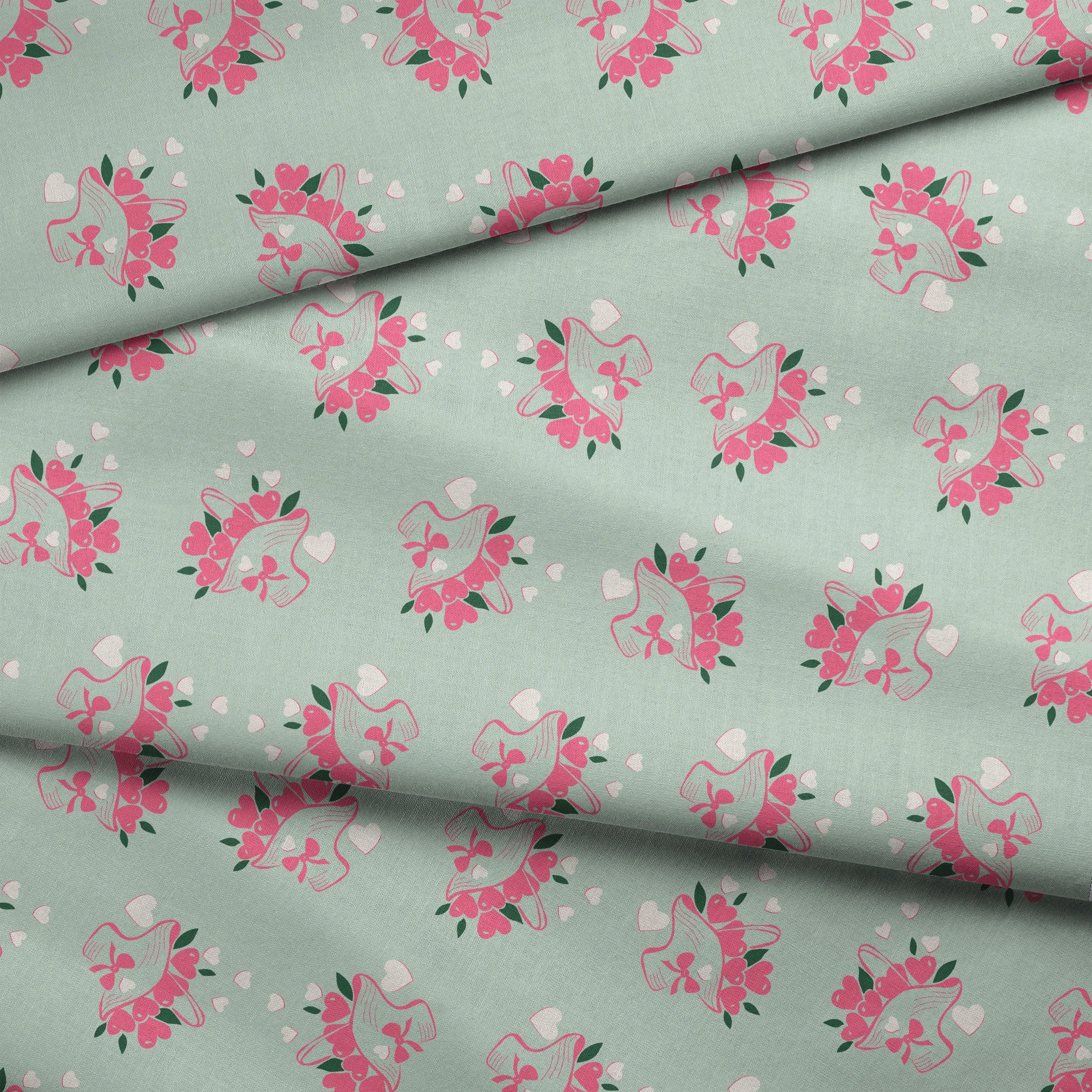  fabric fold mockup