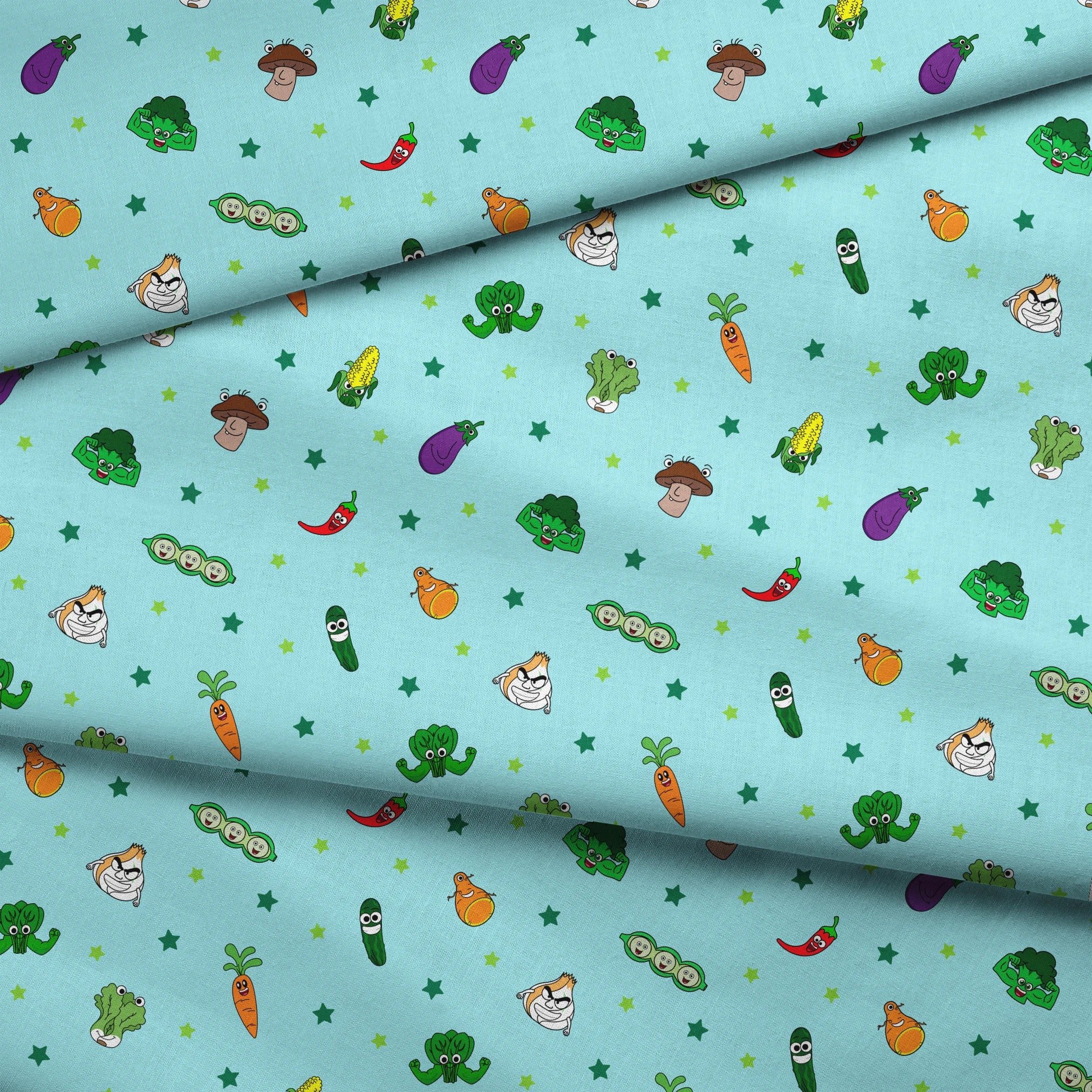  fabric fold mockup