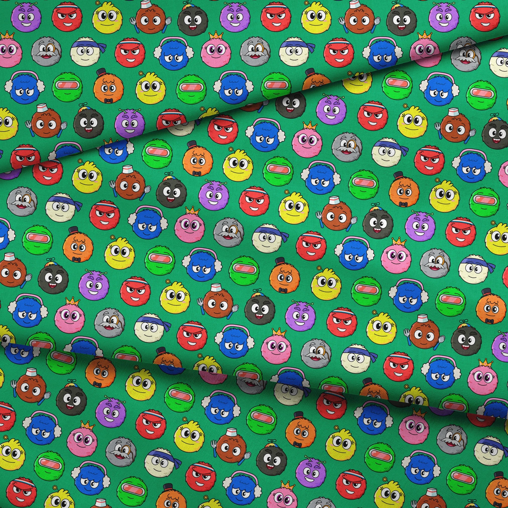  fabric fold mockup