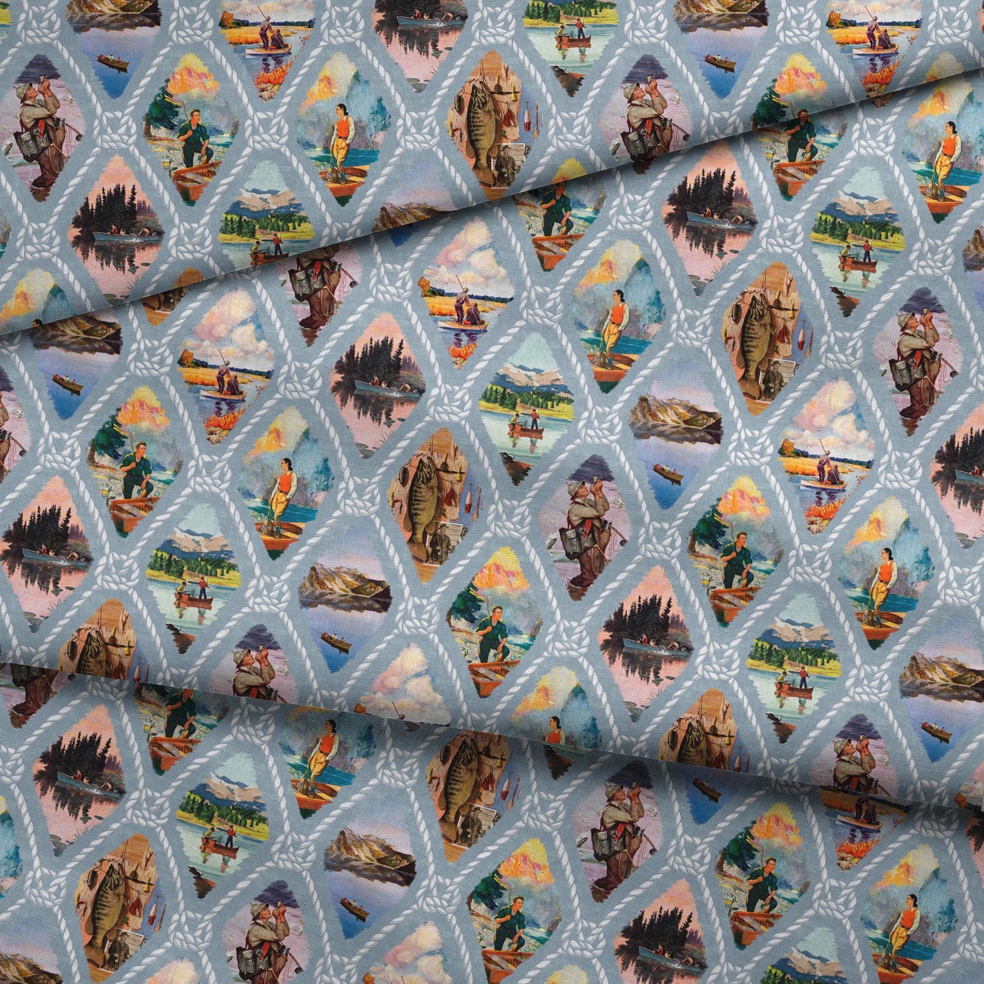  fabric fold mockup