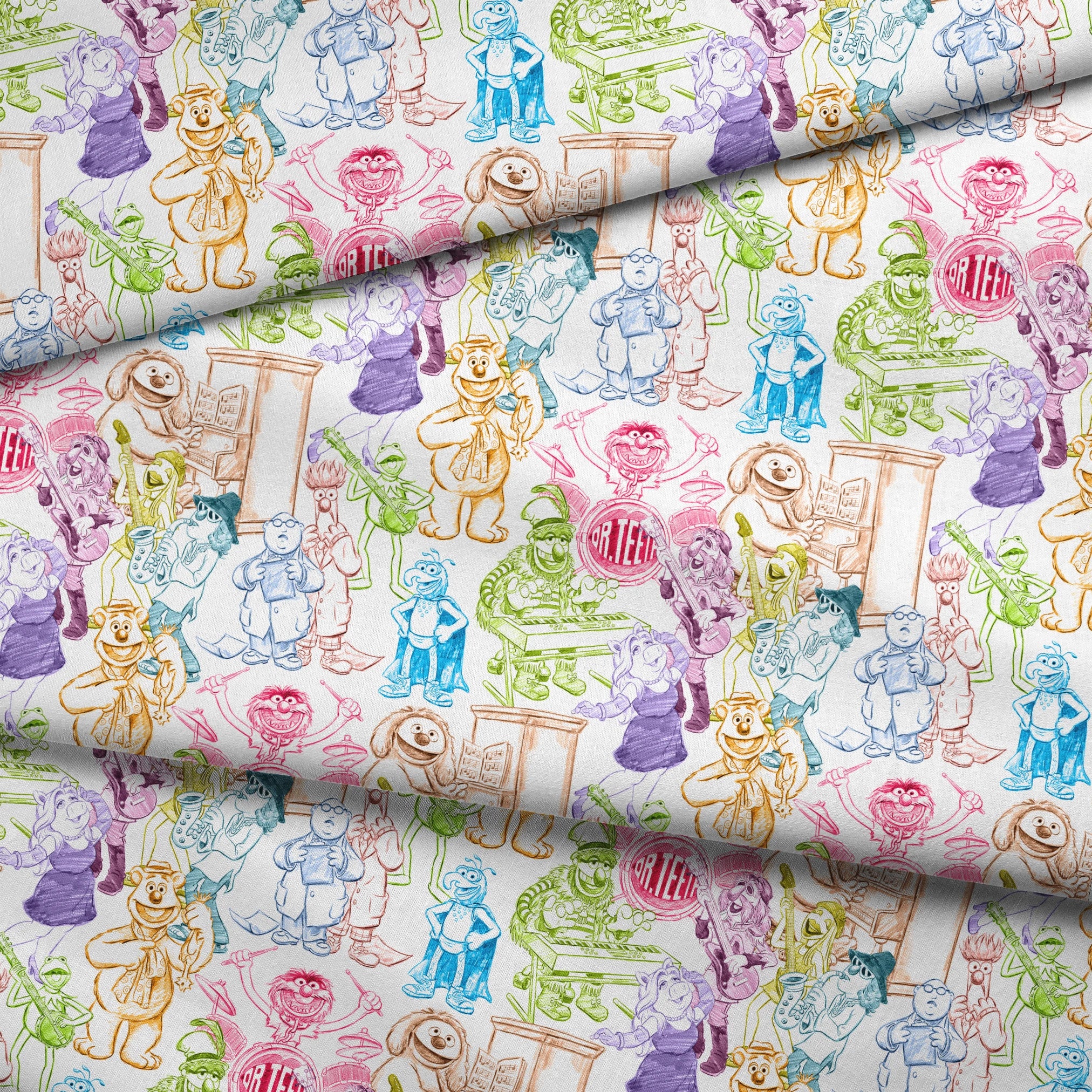  fabric fold mockup