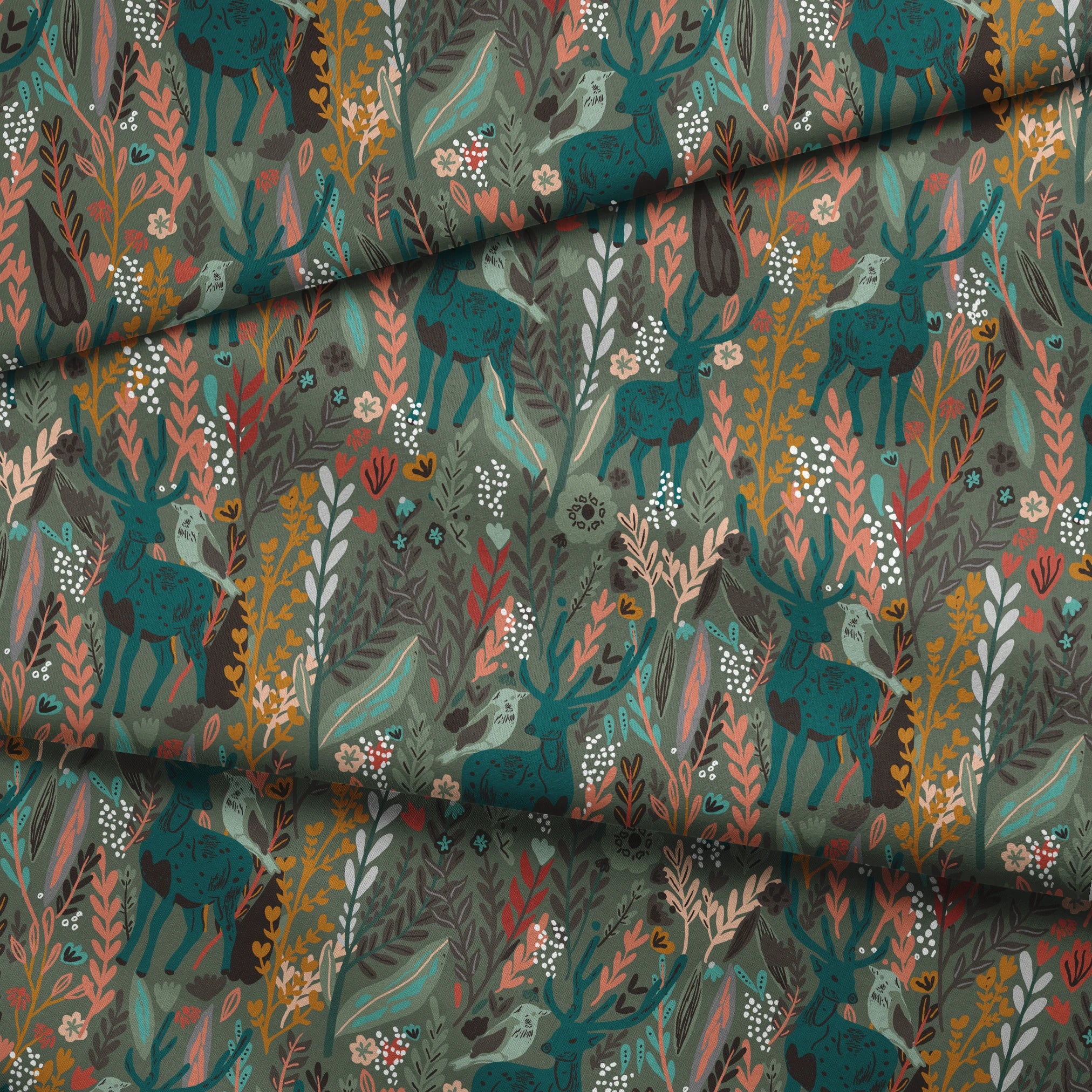  fabric fold mockup