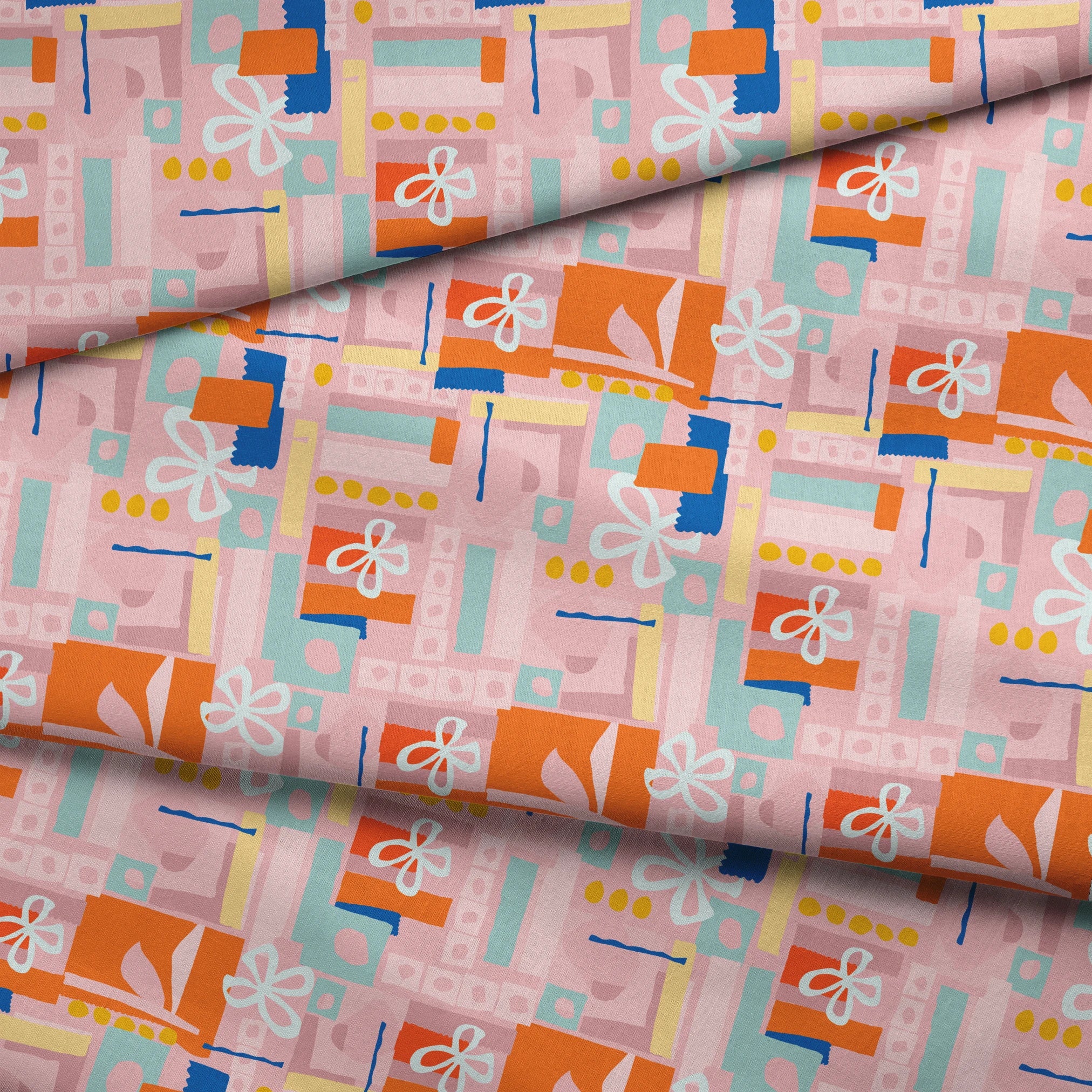  fabric fold mockup