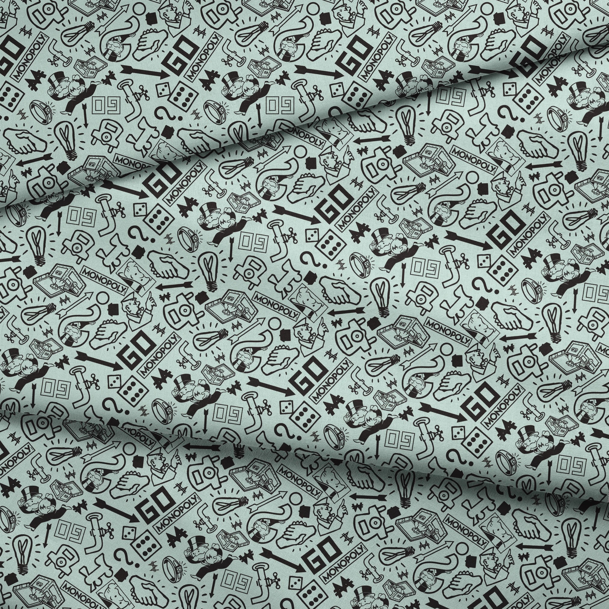  fabric fold mockup