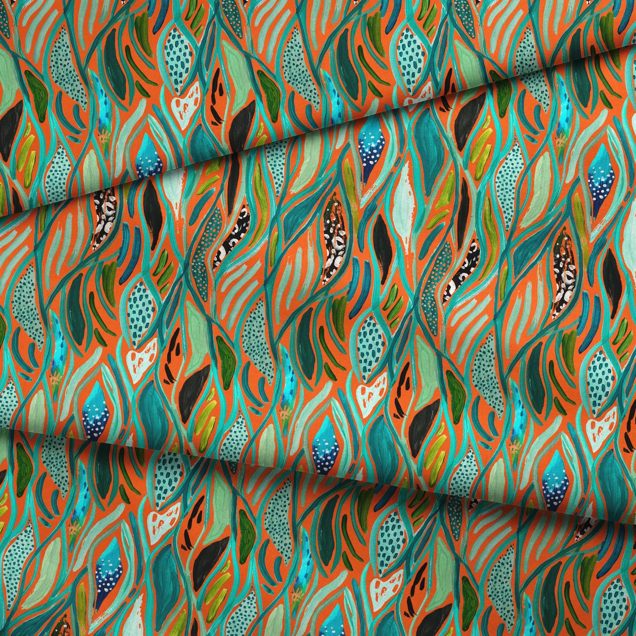  fabric fold mockup