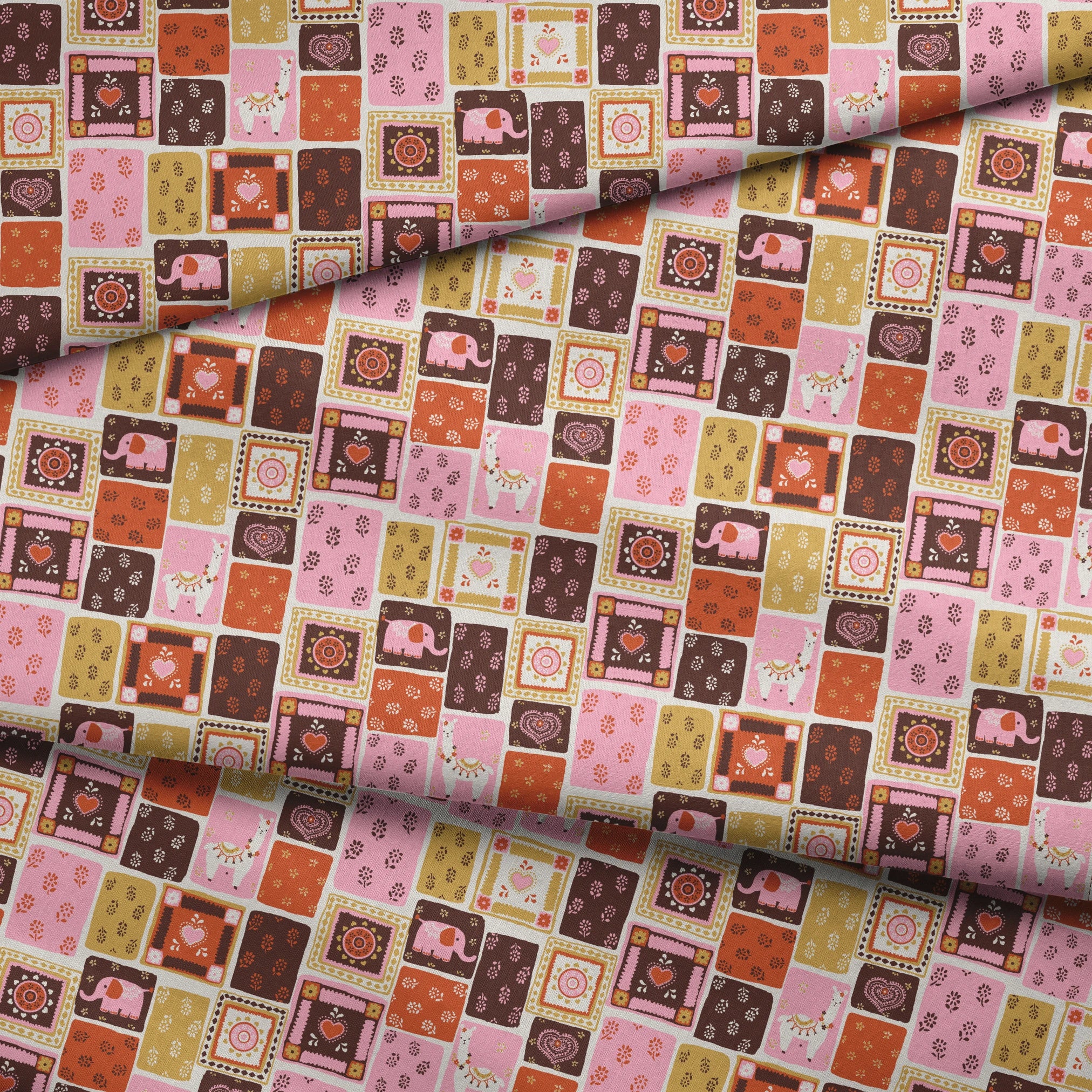  fabric fold mockup