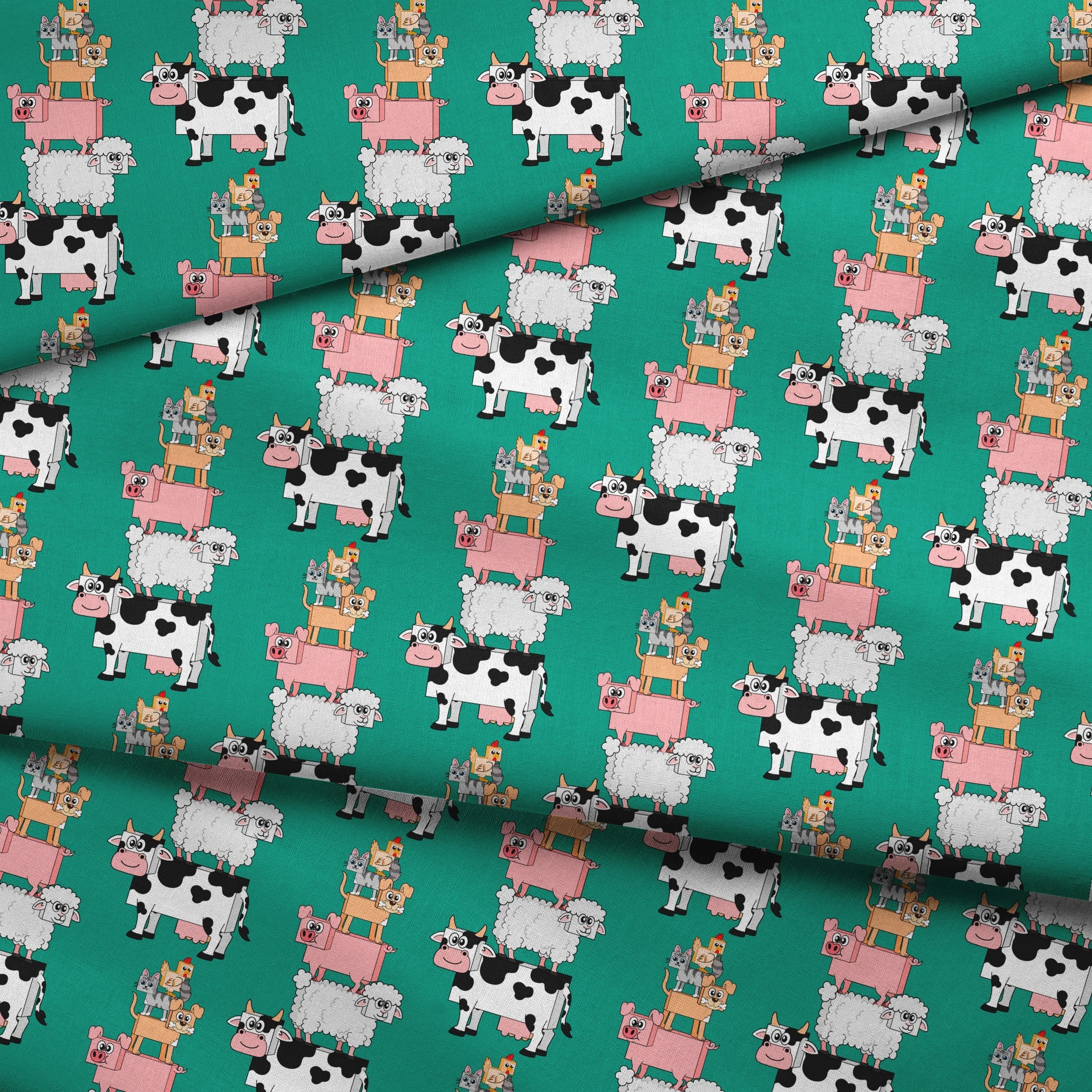  fabric fold mockup