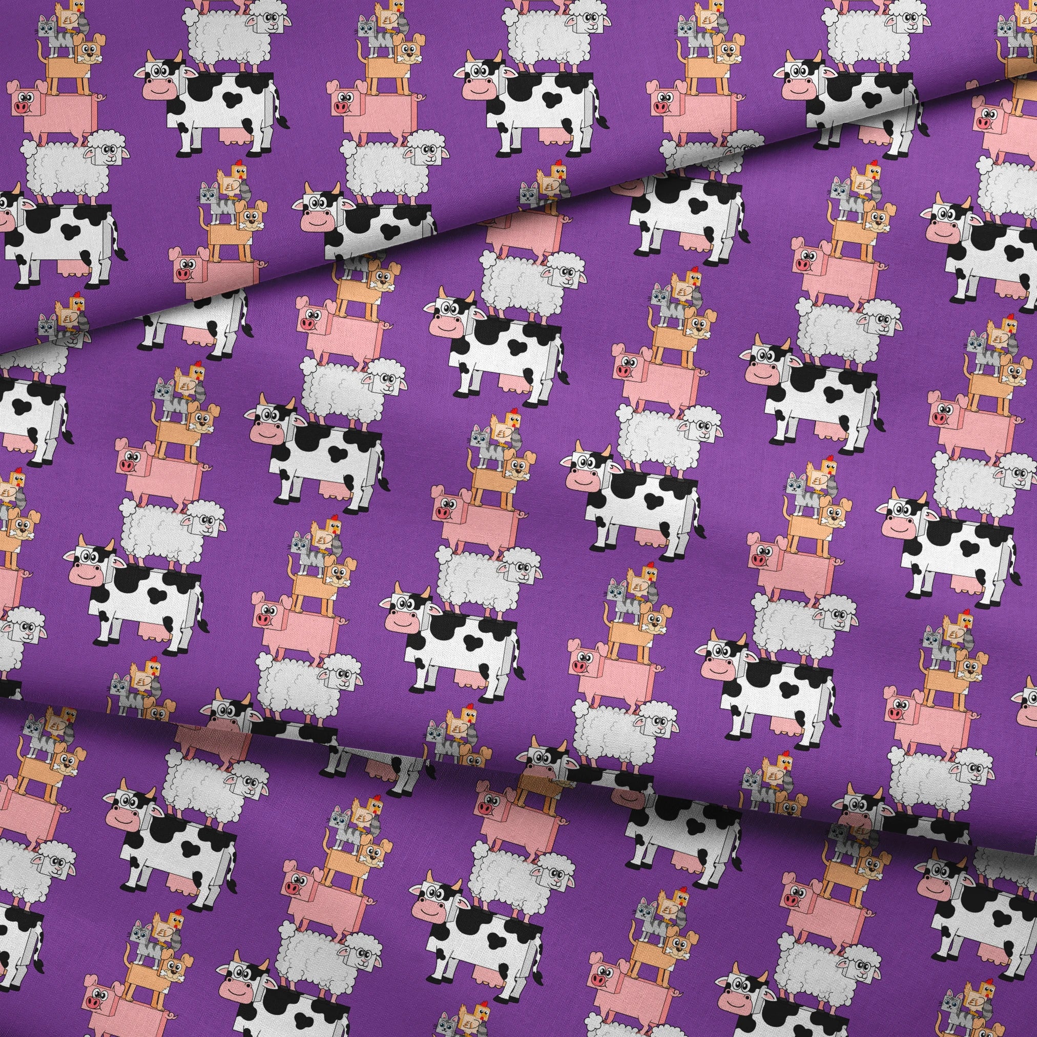  fabric fold mockup